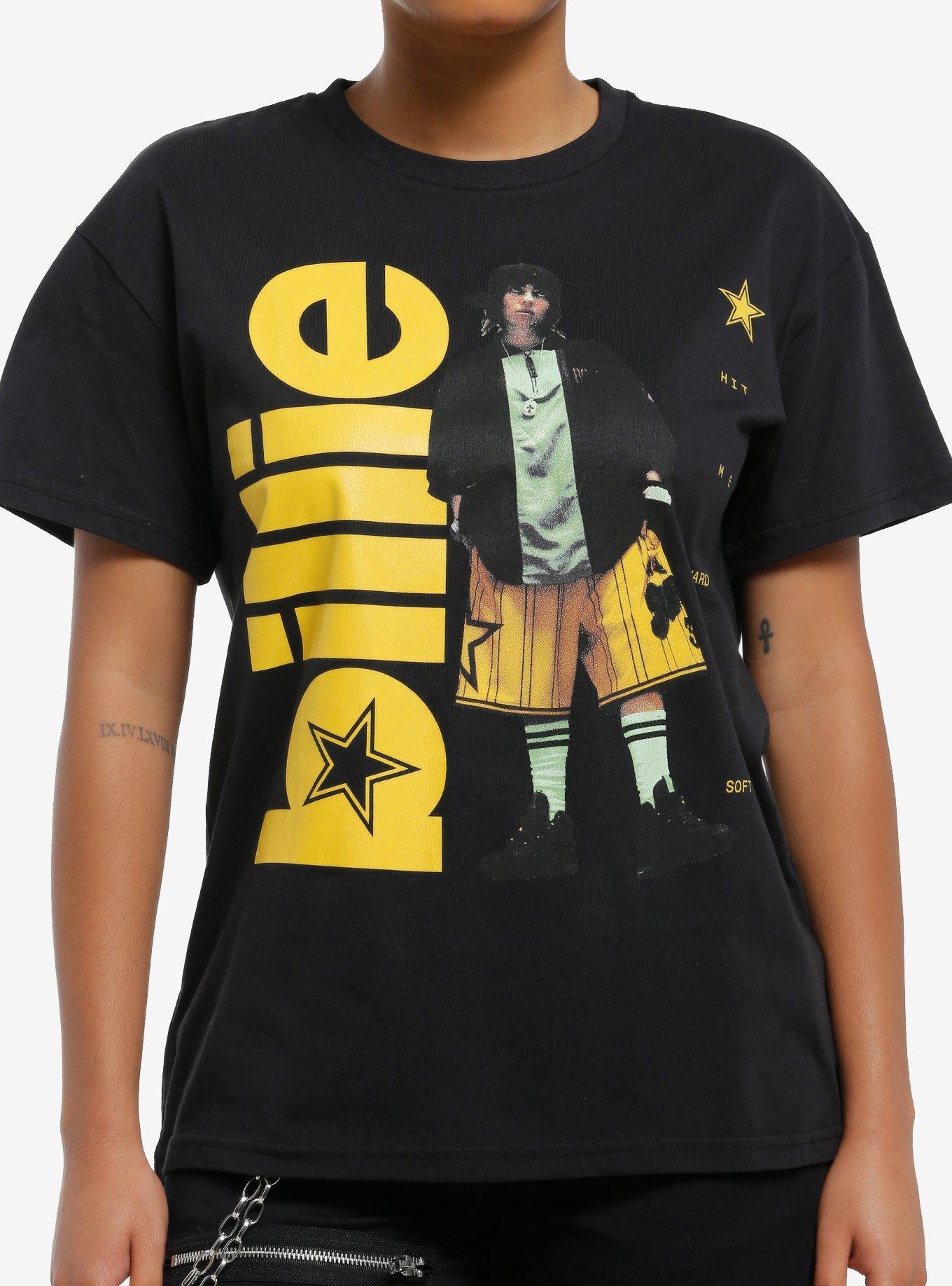 Billie Eilish Hit Me Hard And Soft Star Portrait T-Shirt