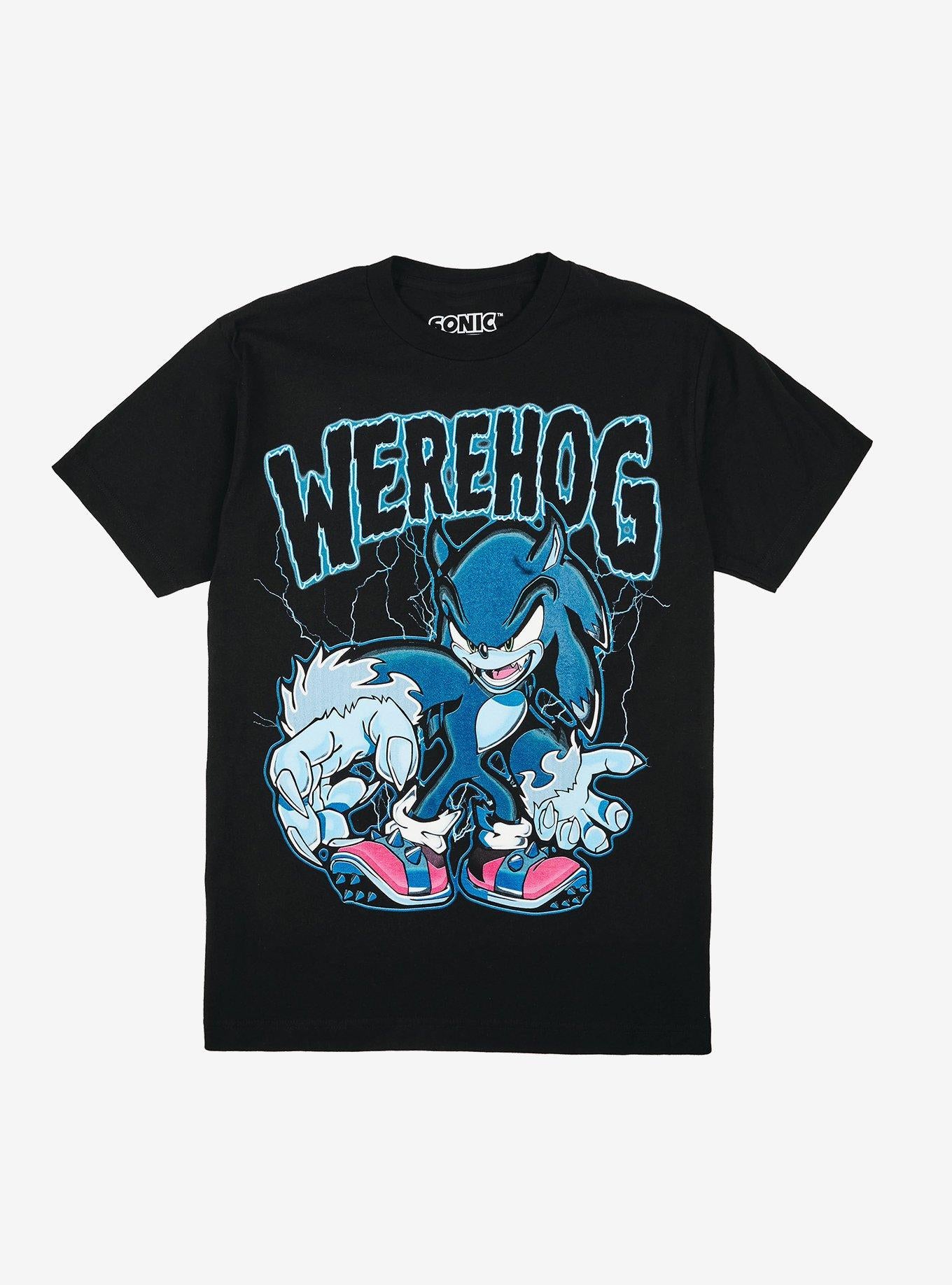 Sonic The Hedgehog Werehog TShirt Graphic Tee | Graphic Tee | Unisex Shirt | Premium Quality Apparel
