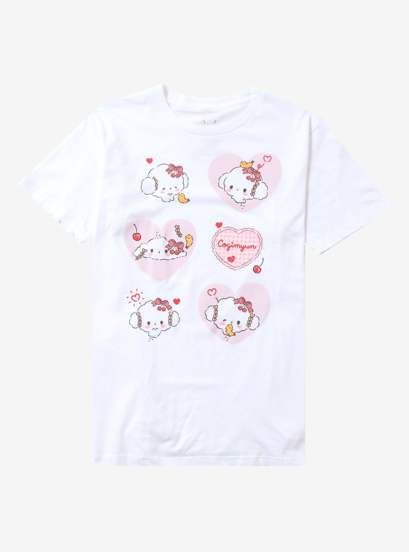 Cogimyun Gingham Bow Girls T-Shirt