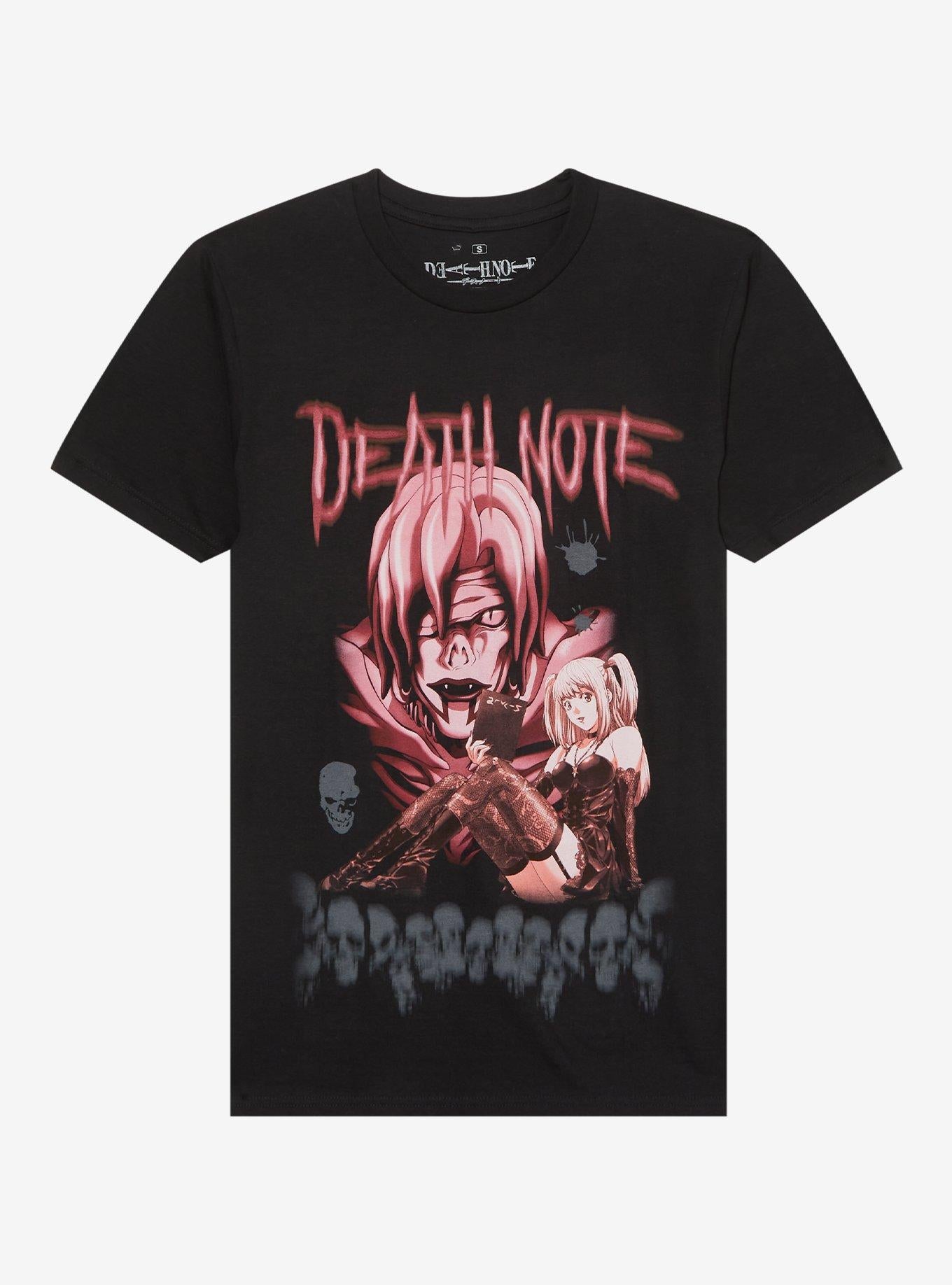 Death Note Misa & Rem Tonal Girls T-Shirt