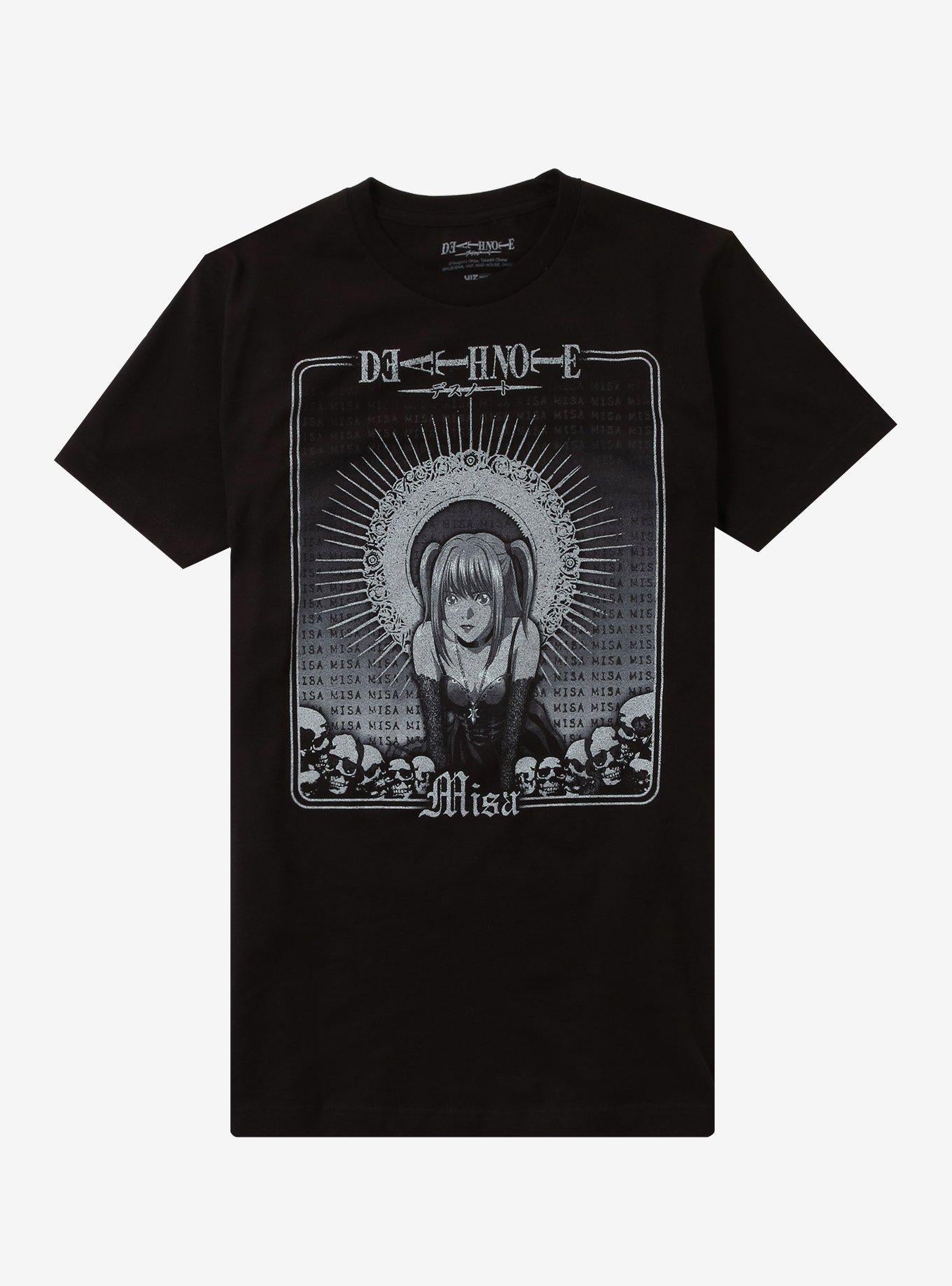 Death Note Misa Tarot Card Girls T-Shirt