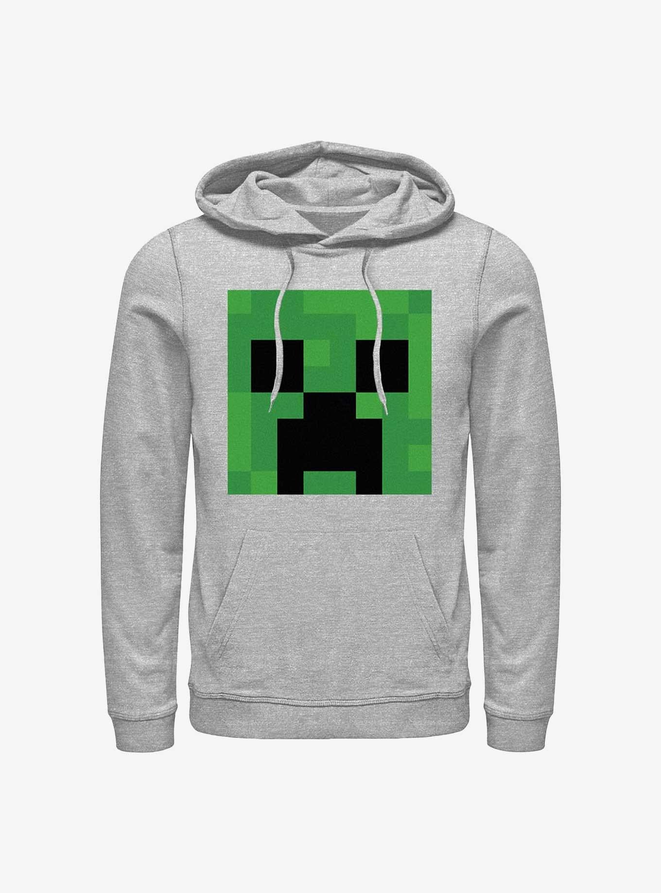 Minecraft Creeper Big Face Hoodie