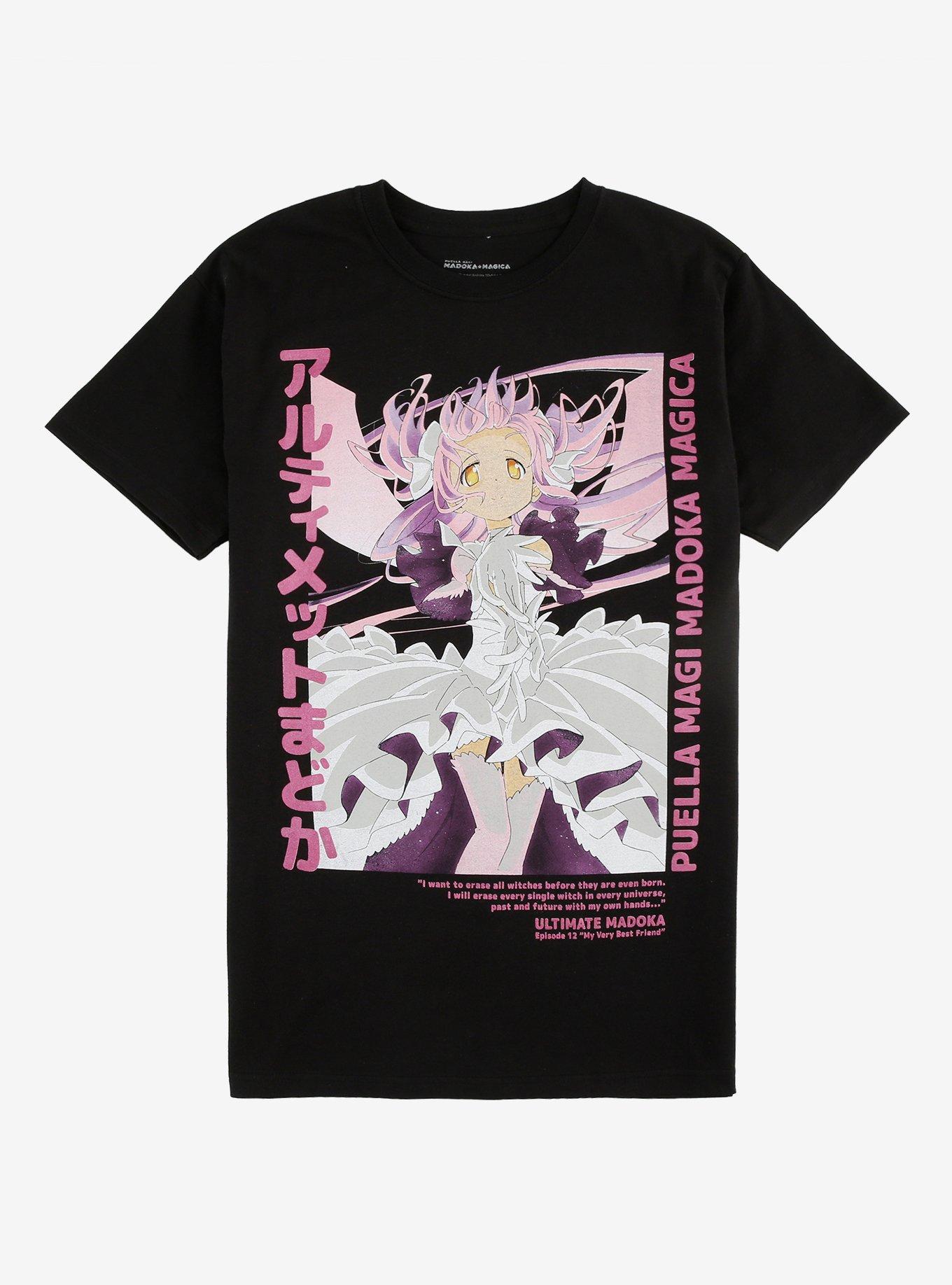 Puella Magi Madoka Magica Ultimate Madoka Glitter TShirt Graphic Tee | Graphic Tee | Unisex Shirt | Perfect Gift for Fans