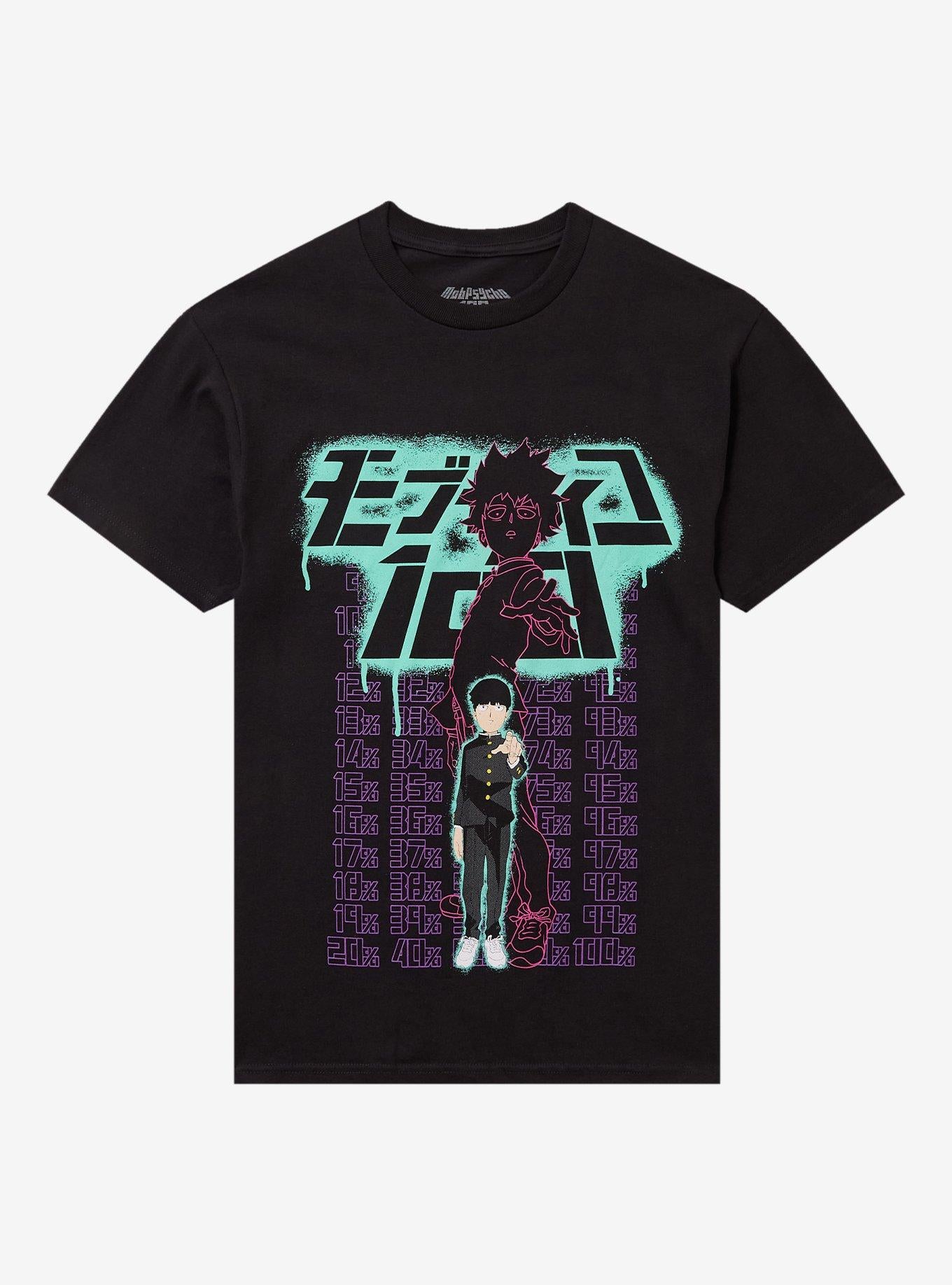 Ghost X Ghost Mob Psycho 100 T-Shirt
