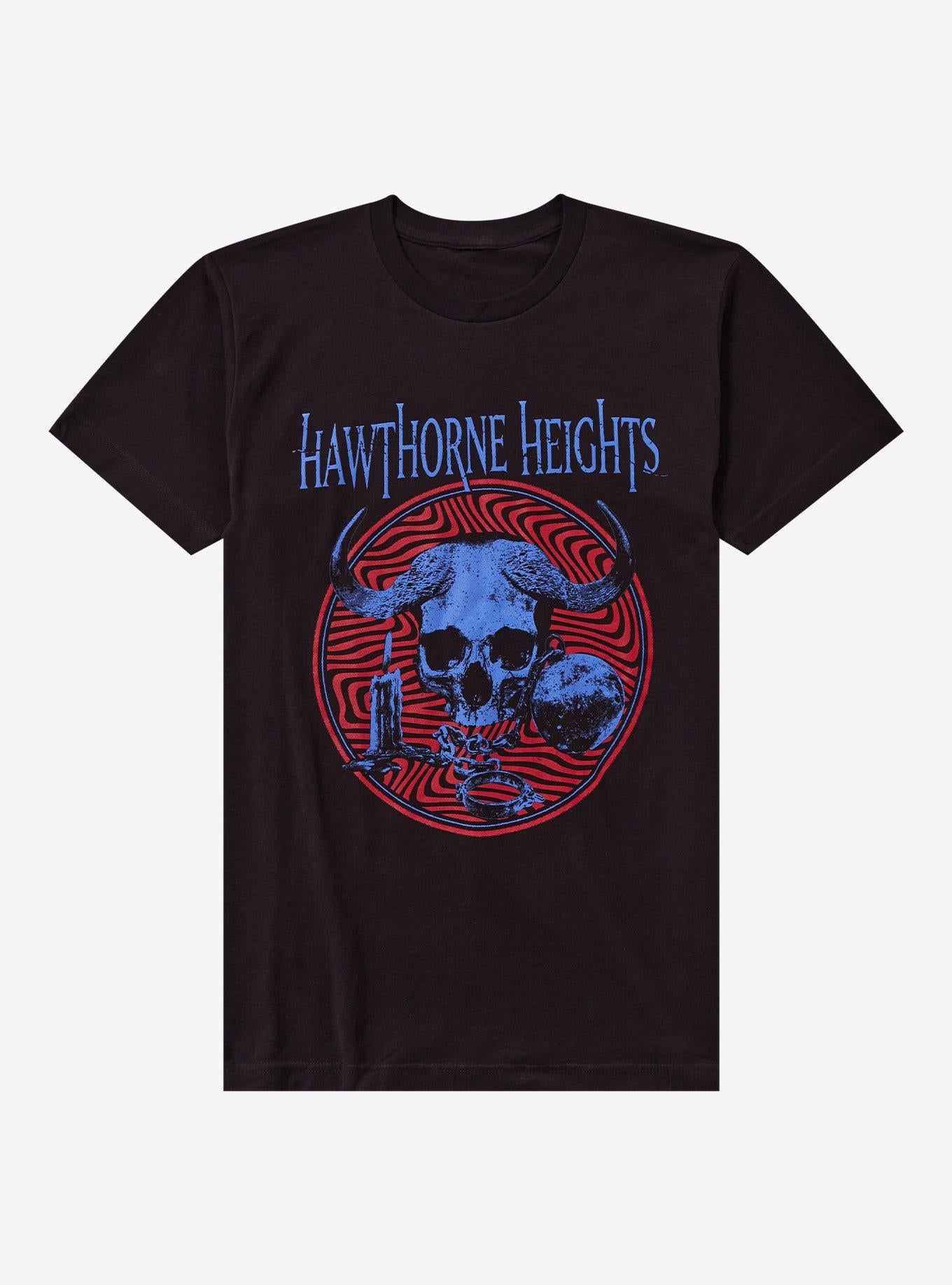 Hawthorne Heights Horned Skull T-Shirt