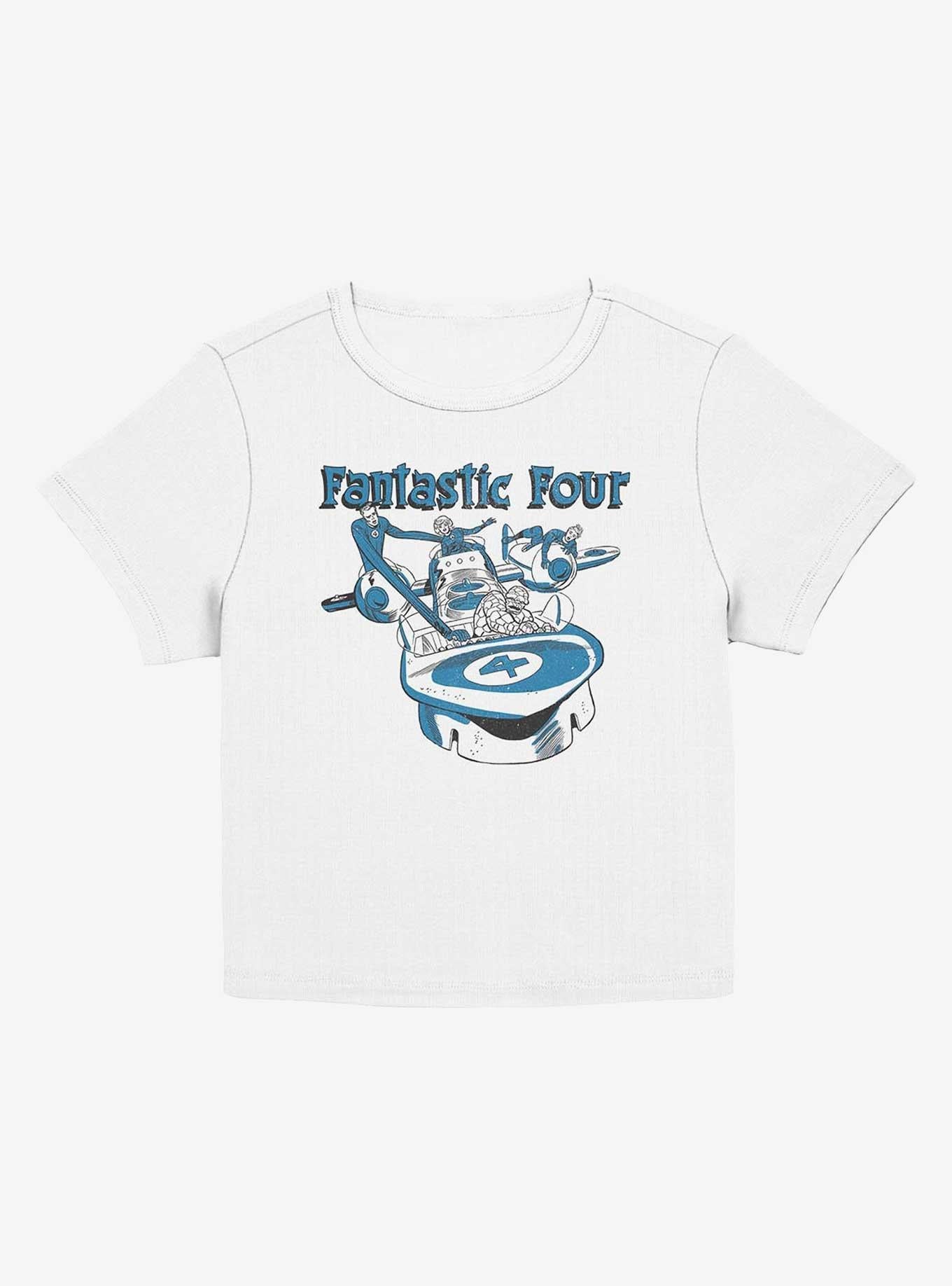 Marvel Fantastic Four Classic Four Girls Baby T-Shirt T-Shirt – Vintage Style Artwork | Perfect for Daily Wear