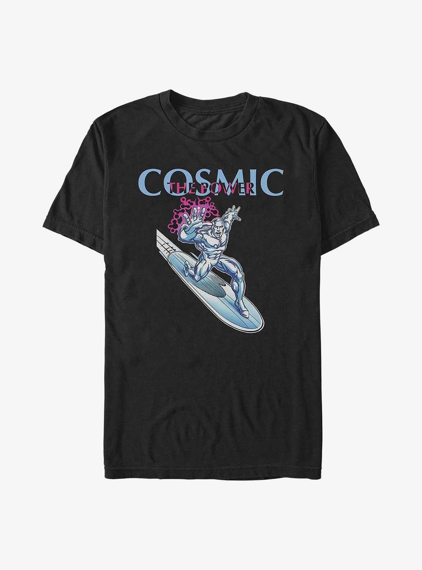Marvel Fantastic Four Cosmic Silver Surfer T-Shirt T-Shirt – Official Fan Merchandise | Trending Now