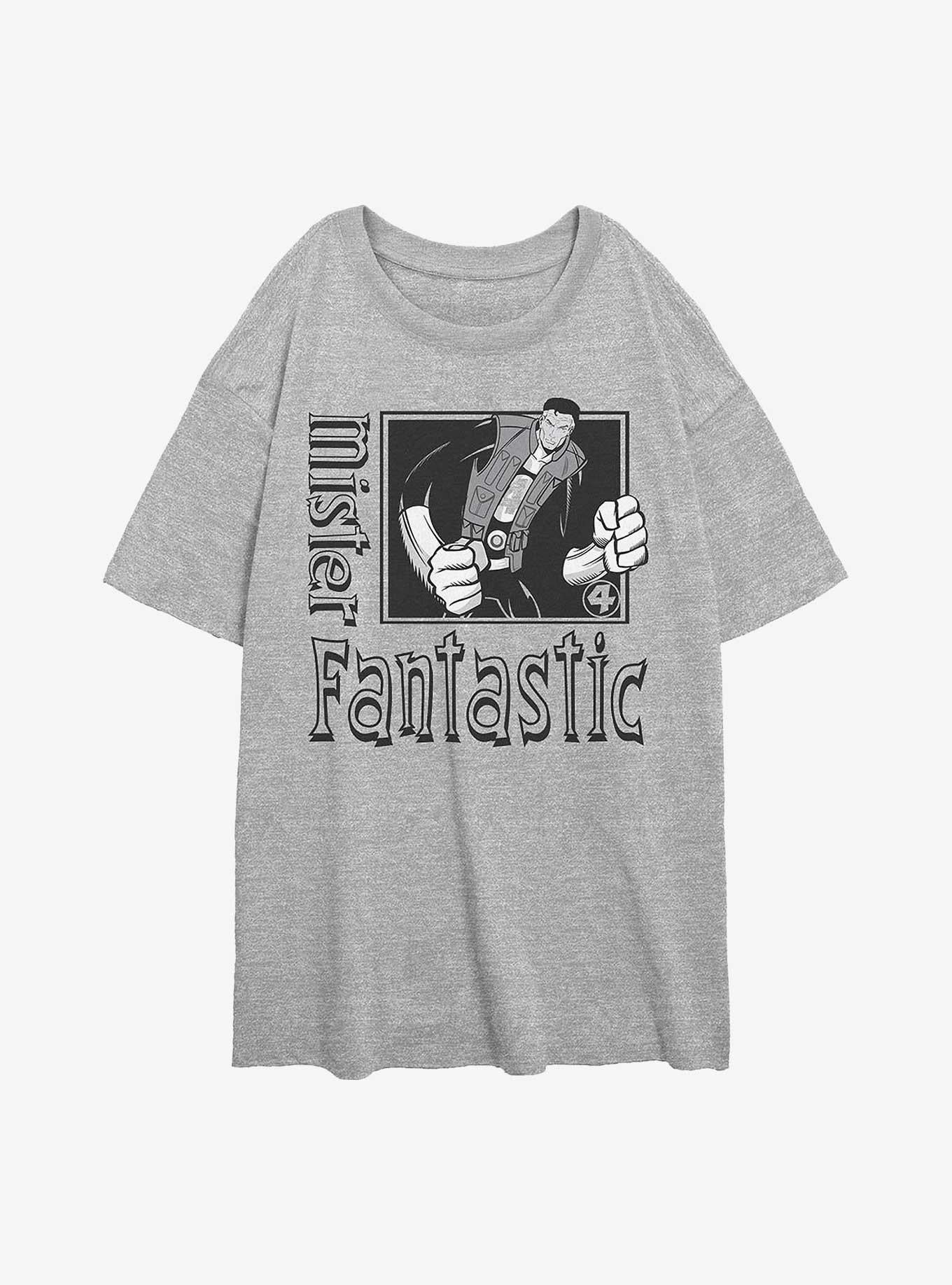 Marvel Fantastic Four Fantastic Pose Girls Oversized T-Shirt T-Shirt – Premium Quality Print | Great Gift for Fans