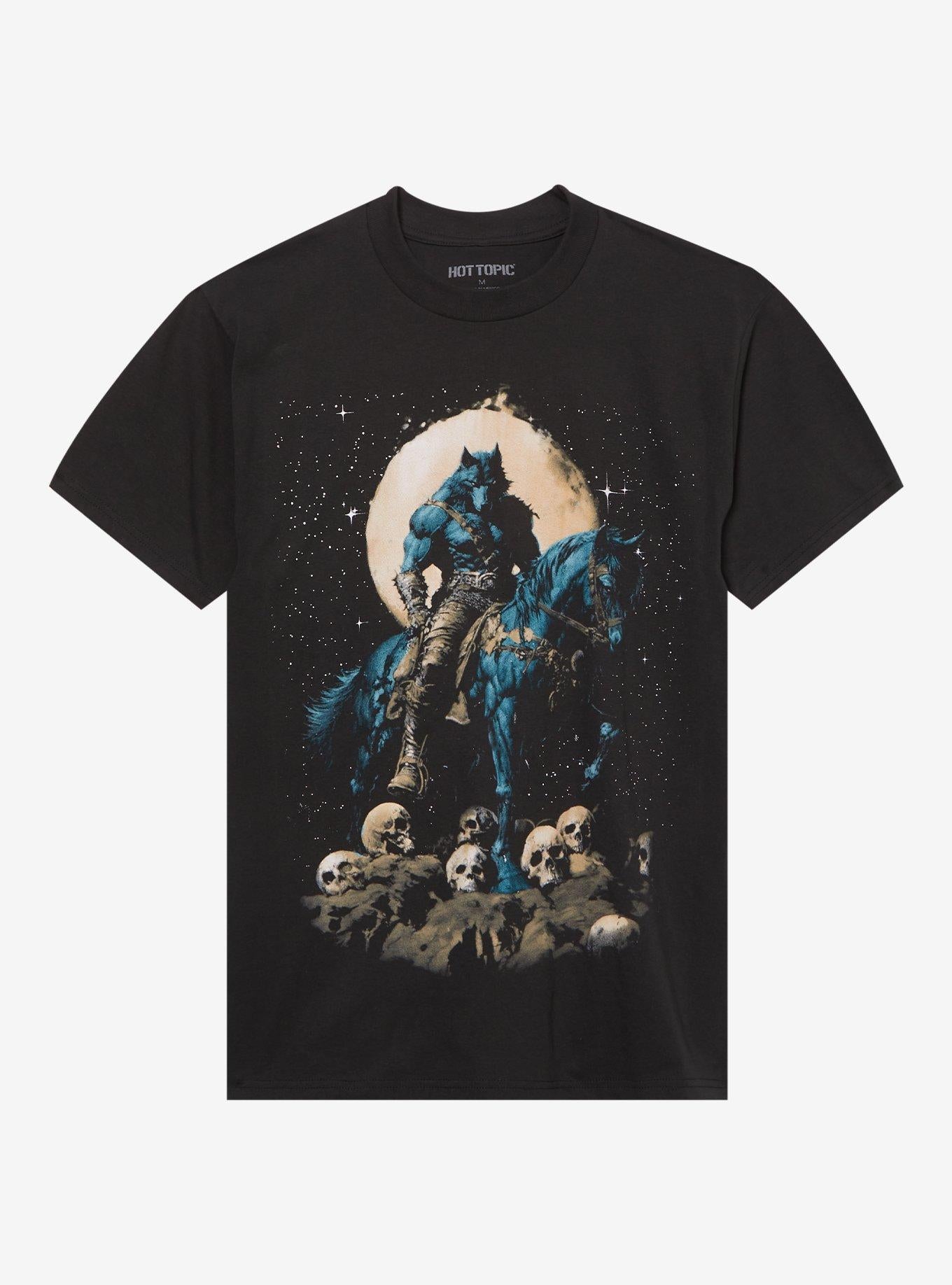 Wolf On Horse TShirt Graphic Tee | Graphic Tee | Unisex Shirt | Perfect Gift for Fans