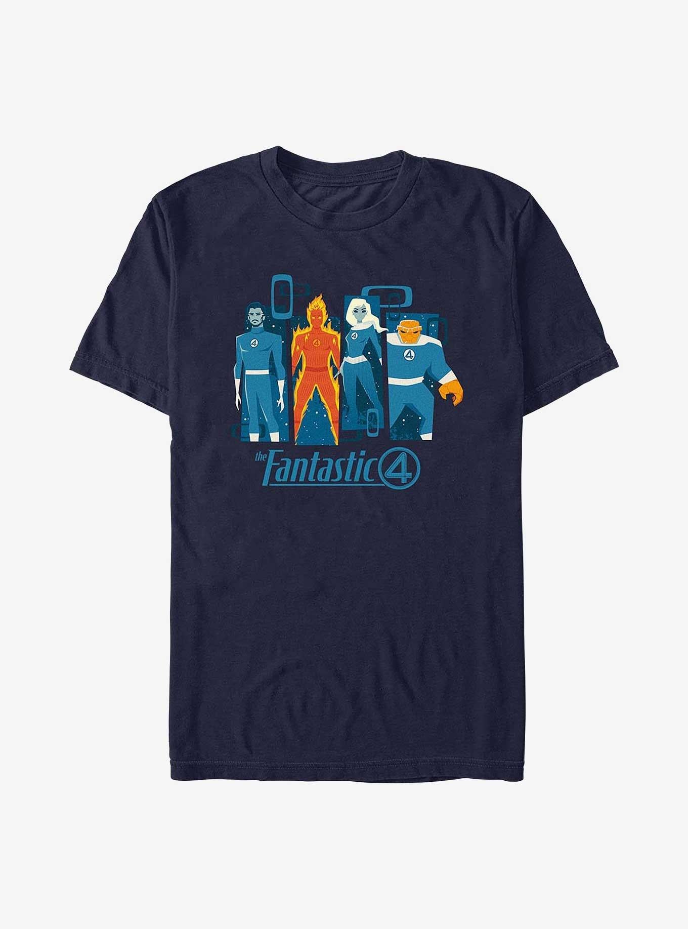 Marvel The Fantastic Four First Steps Fantastic Panels T-Shirt T-Shirt – Premium Quality Print | Must-Have Style