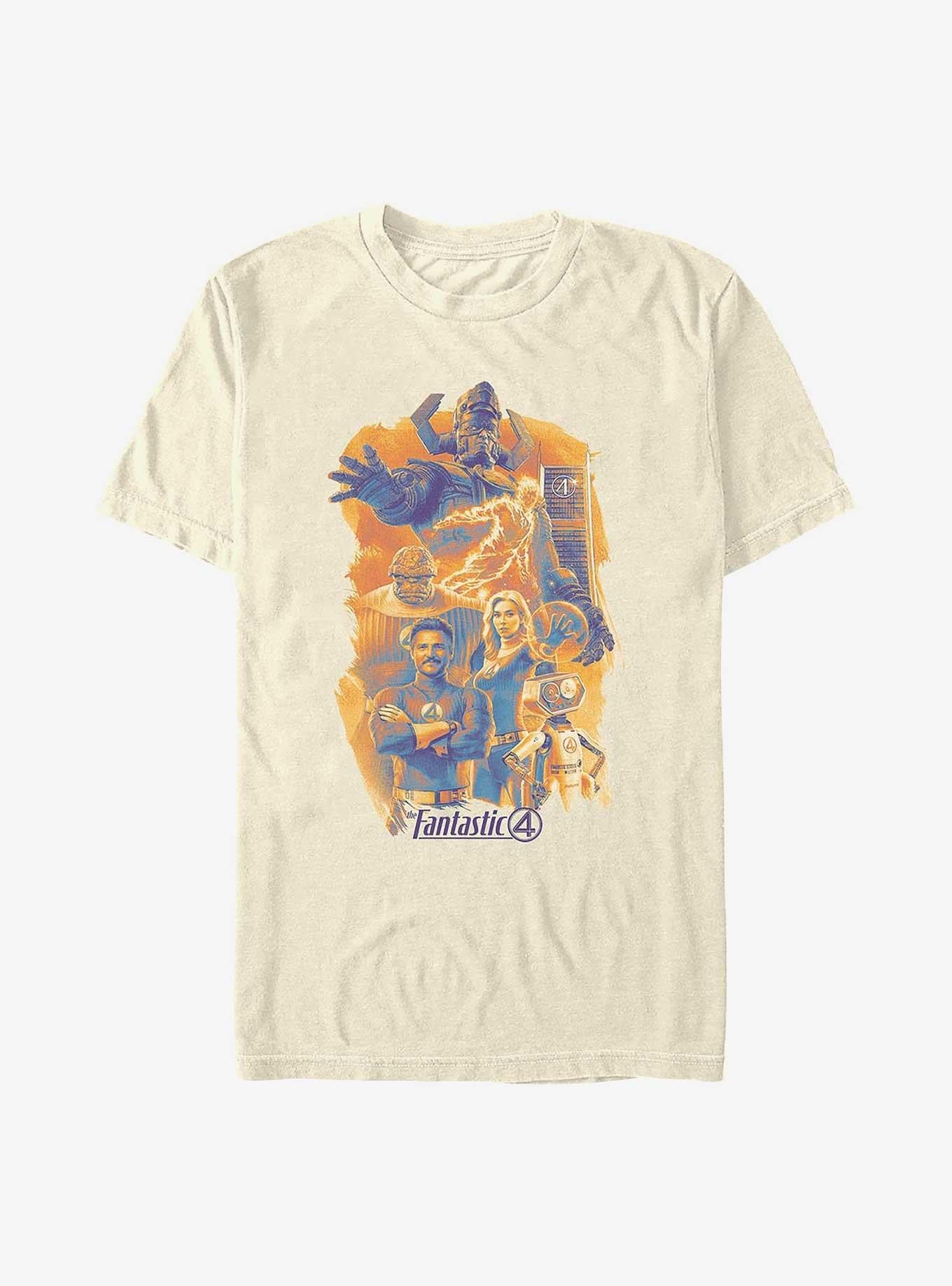 Marvel The Fantastic Four First Steps Fantastic Poster T-Shirt Poster – Official Fan Merchandise | Trending Now