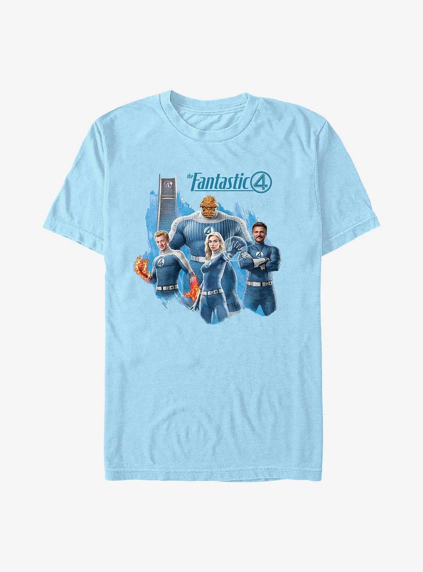 Marvel The Fantastic Four First Steps The Fantastic 4 Family T-Shirt T-Shirt – Unique Character Design | Trending Now