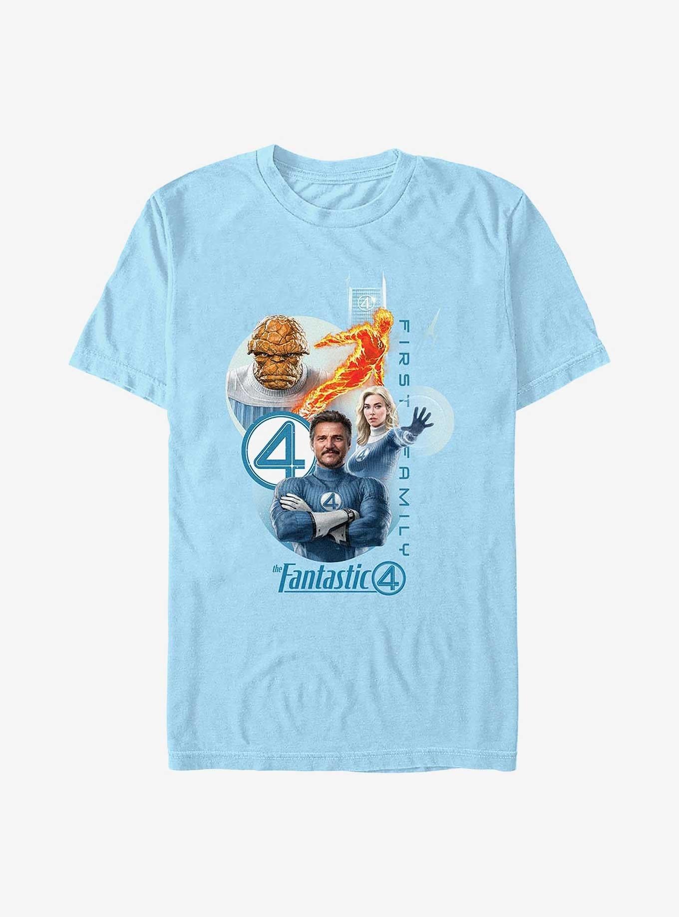 Marvel The Fantastic Four First Steps First Family T-Shirt T-Shirt – Exclusive Art Edition | Trending Now