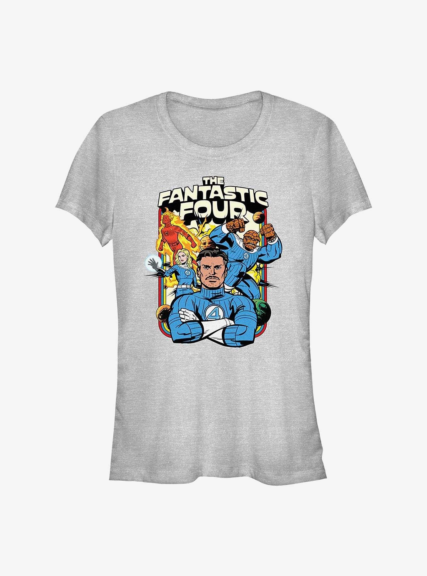 Marvel The Fantastic Four First Steps Fantastic Powers Girls T-Shirt T-Shirt – Top Trending Graphic | Perfect for Daily Wear