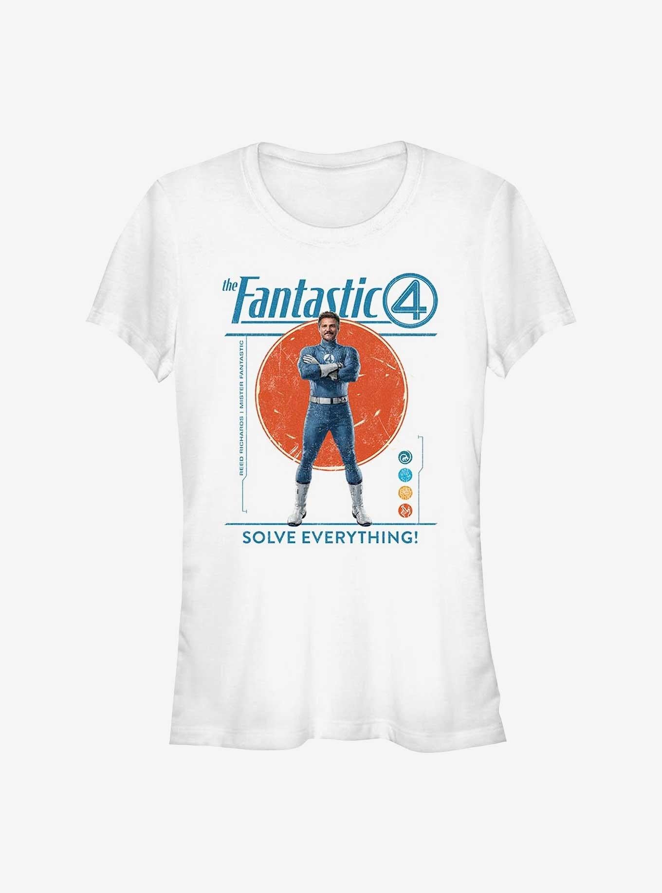 Marvel The Fantastic Four First Steps Mister Fantastic Pose Girls T-Shirt T-Shirt – Vintage Style Artwork | Must-Have Style