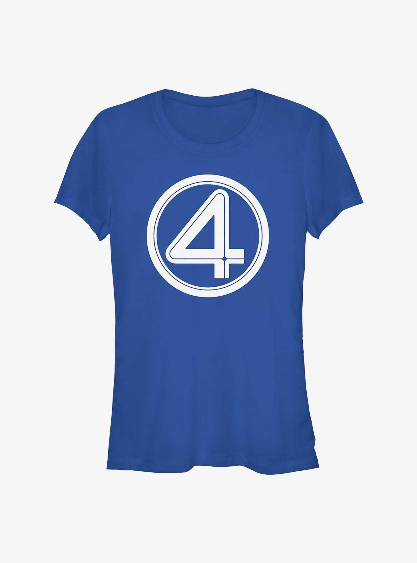 Marvel The Fantastic Four First Steps Fantastic Four Logo Girls T-Shirt T-Shirt – Unique Character Design | Perfect for Daily Wear