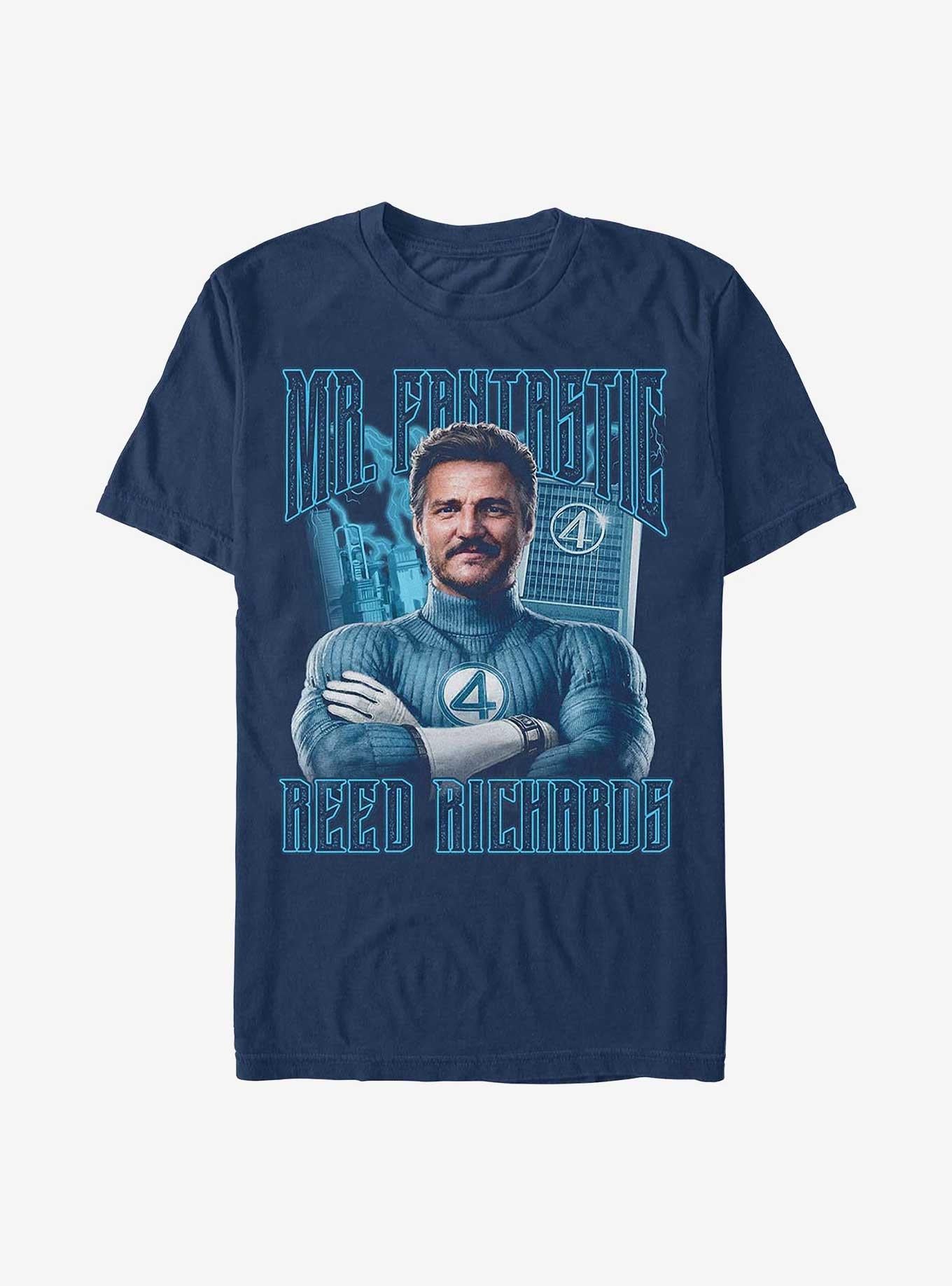 Marvel The Fantastic Four First Steps Reed Fantastic Garment Dye T-Shirt Hot Topic Exclusive T-Shirt – Unique Character Design | Trending Now