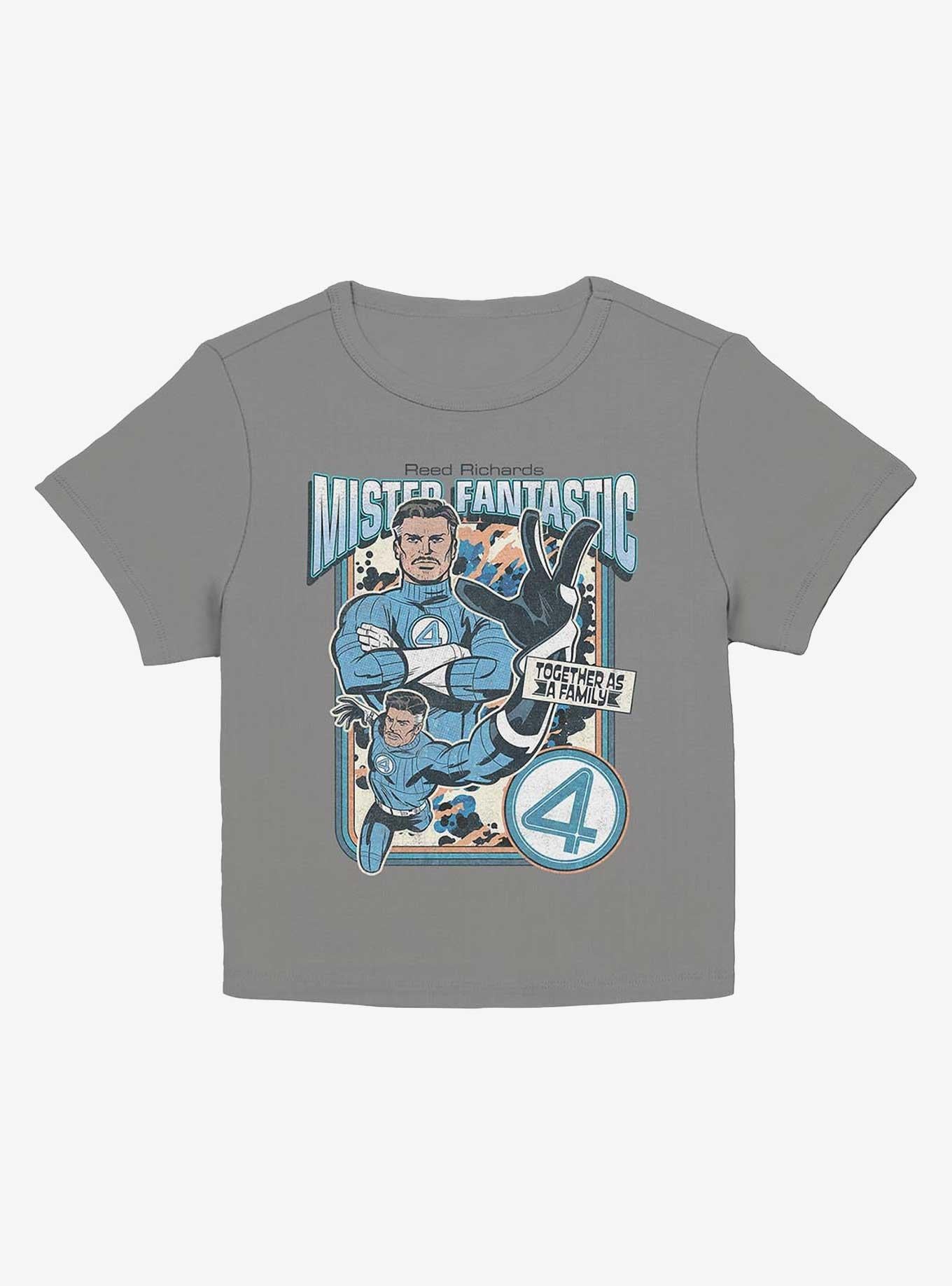 Marvel The Fantastic Four First Steps Mister Fantastic Reed Girls Baby T-Shirt Hot Topic Exclusive T-Shirt – Exclusive Art Edition | Must-Have Style