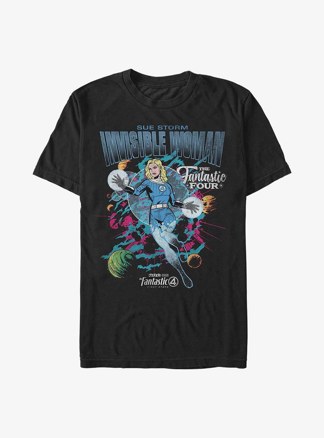 Marvel The Fantastic Four First Steps Sues Cover T-Shirt Hot Topic Exclusive T-Shirt – Official Fan Merchandise | Great Gift for Fans