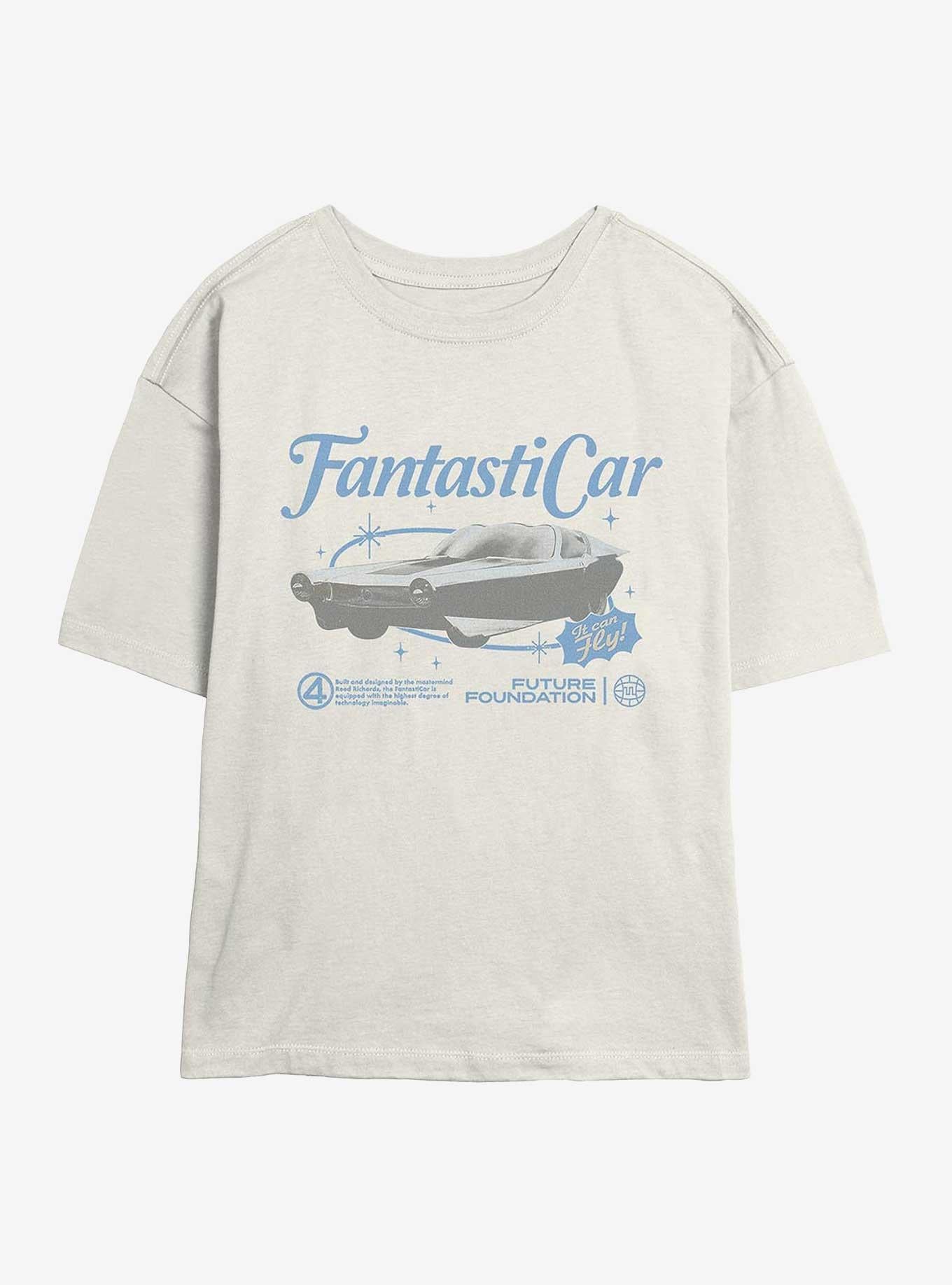 Marvel The Fantastic Four First Steps Fantastic Car Girls Skimmer T-Shirt Hot Topic Exclusive T-Shirt – High Detail Graphic | Must-Have Style