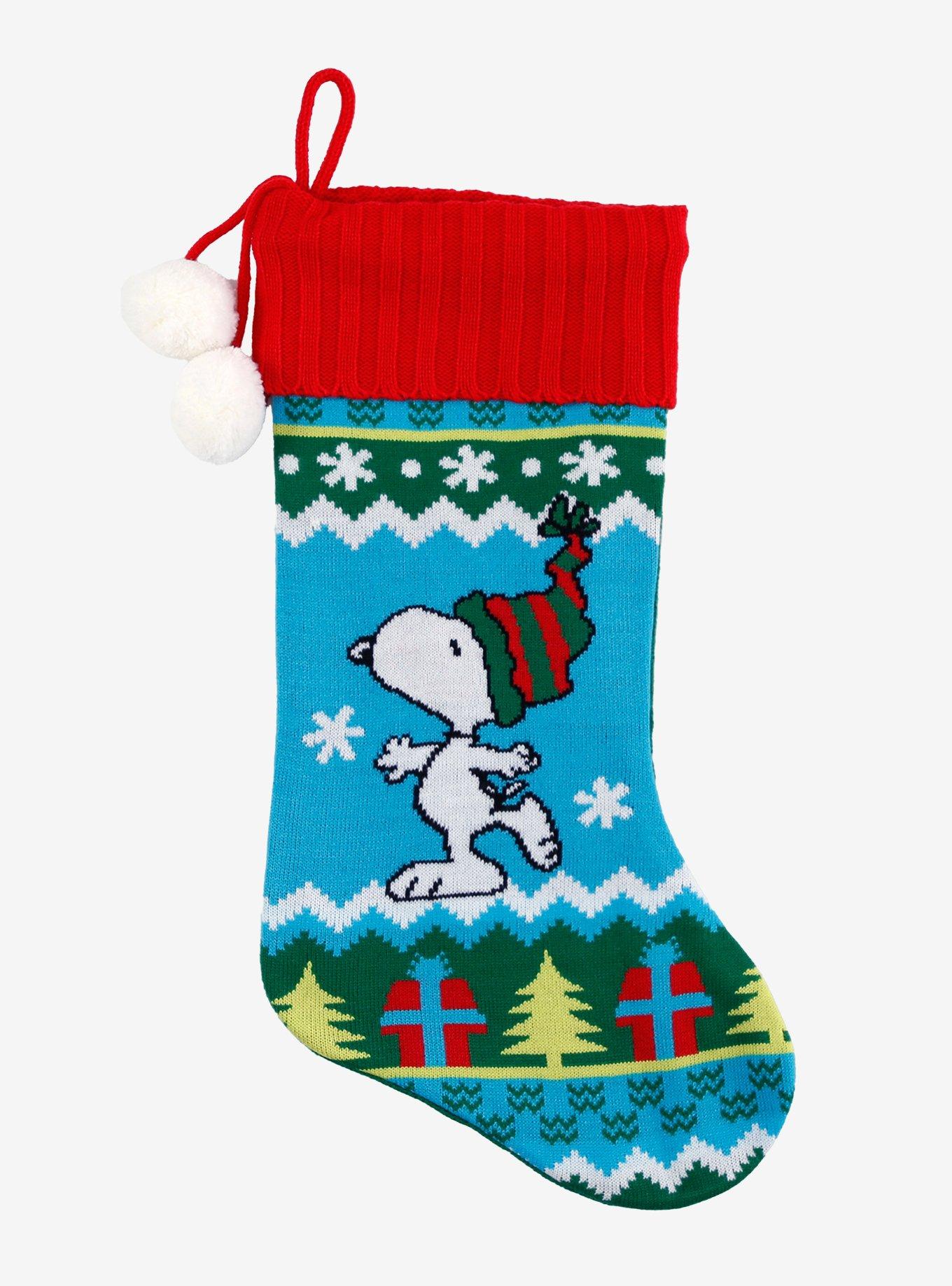 Peanuts Snoopy Snow Fair Isle Stocking T-Shirt – Unique Character Design | High Demand Item