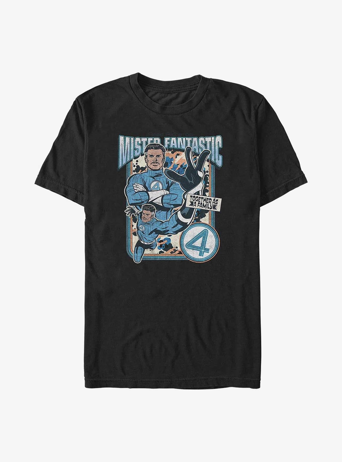 Marvel The Fantastic Four First Steps Fantastic Richards Big Tall T-Shirt Hot Topic Exclusive T-Shirt – High Detail Graphic | High Demand Item