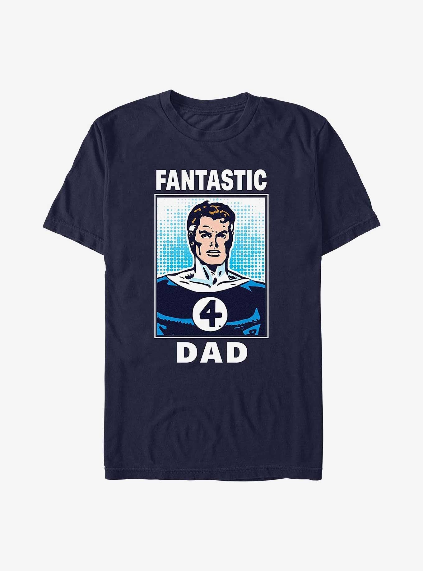 Marvel Fantastic Four Fantastic Dad T-Shirt T-Shirt – Official Fan Merchandise | High Demand Item