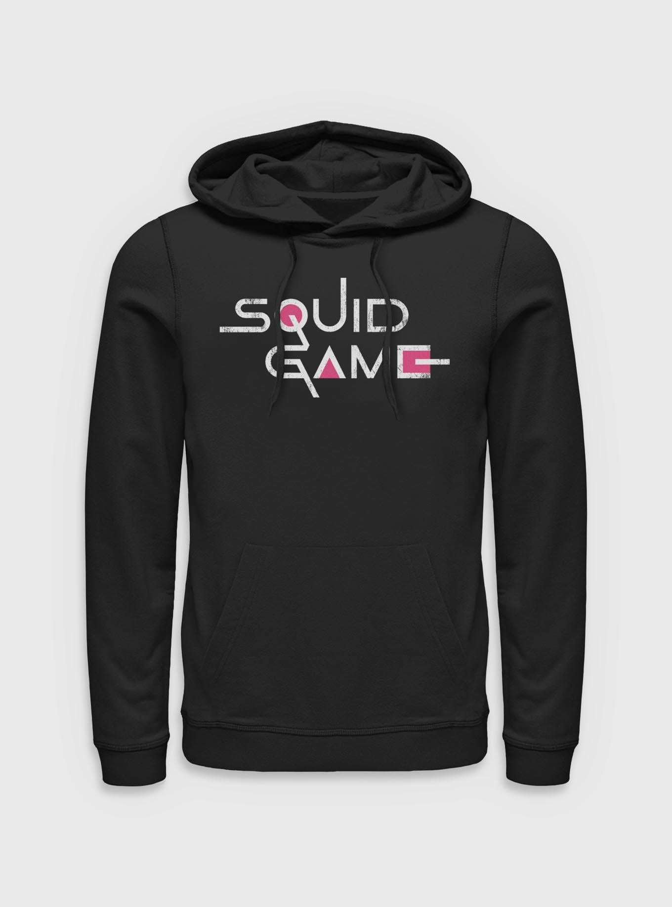 Squid Game English Title Logo Hoodie