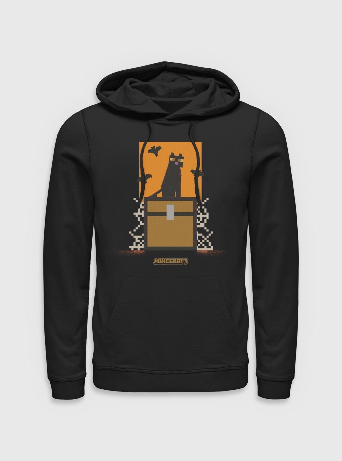 Minecraft Cat And Bats Hoodie