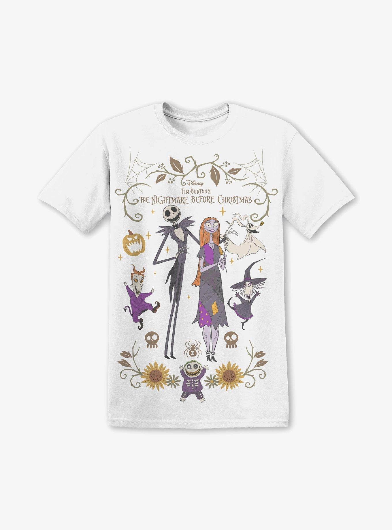 The Nightmare Before Christmas Character Harvest Frame T-Shirt