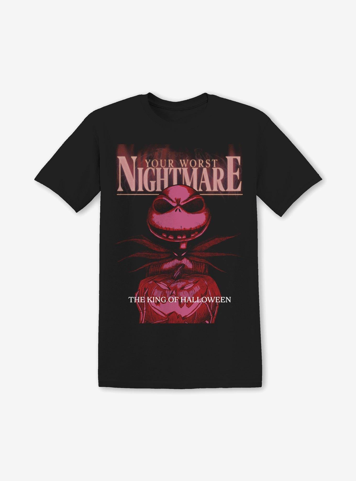 The Nightmare Before Christmas Jack Worst Nightmare TShirt Graphic Tee | Graphic Tee | Unisex Shirt | Premium Quality Apparel