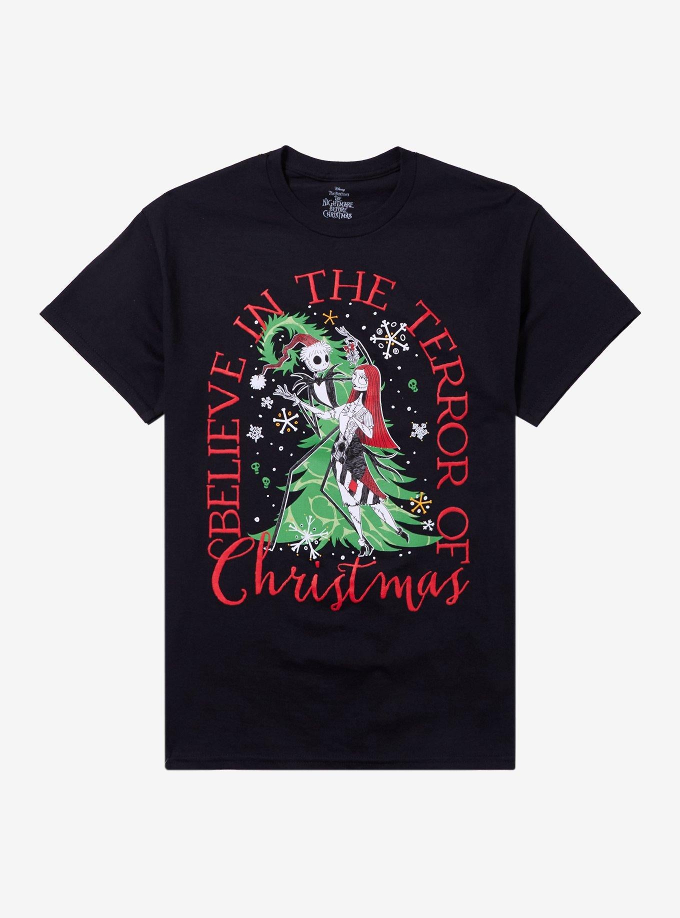 The Nightmare Before Christmas Terror Duo T-shirt | Trendy Graphic Tee | Casual Unisex T-shirt
