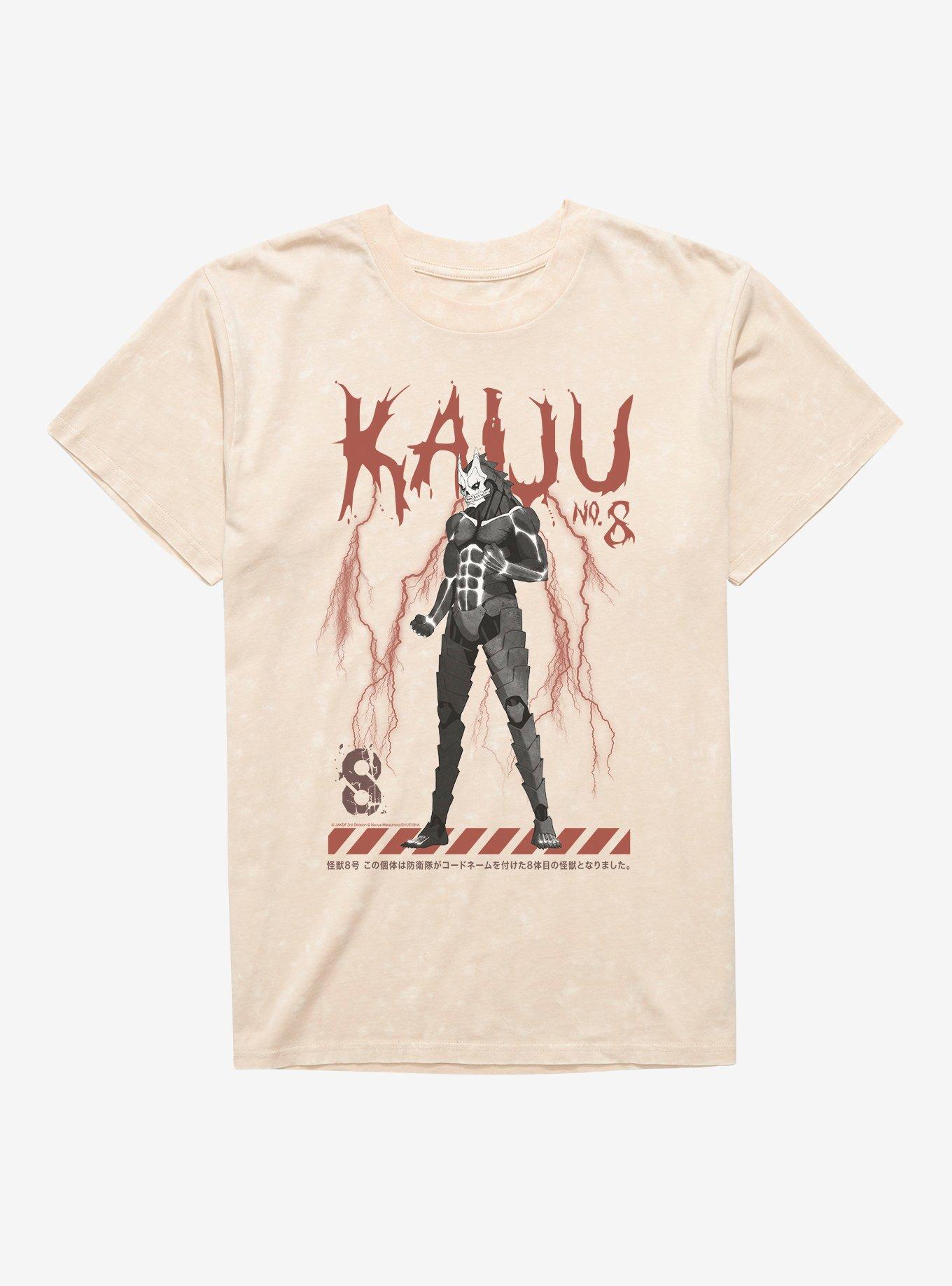 Kaiju No. 8 Kafka Hibino As Kaiju No. 8 Natural Mineral Wash T-Shirt