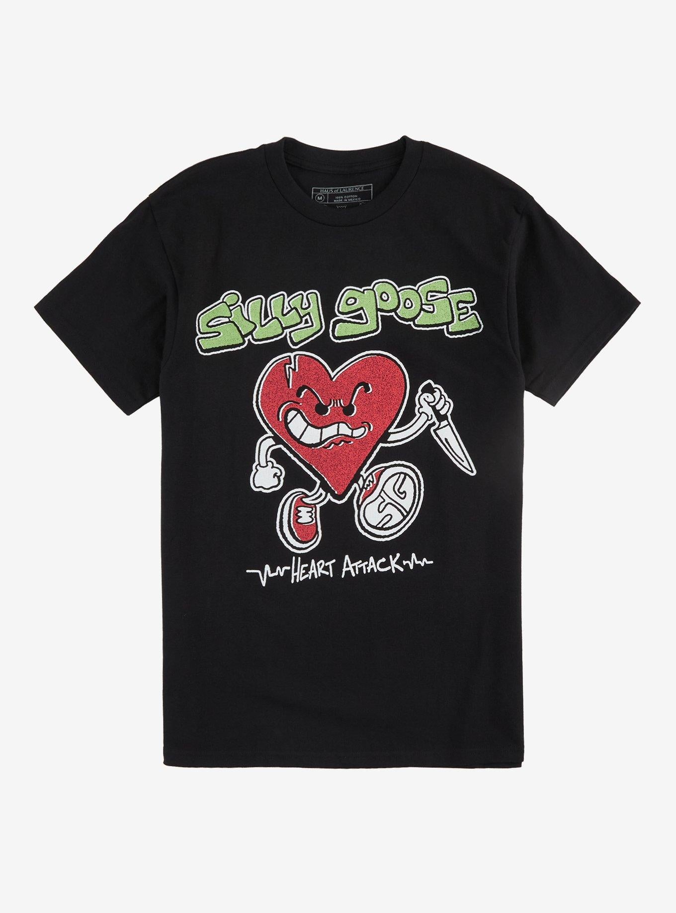 Silly Goose Heart Attack TShirt Graphic Tee | Graphic Tee | Unisex Shirt | Soft Comfortable Wear