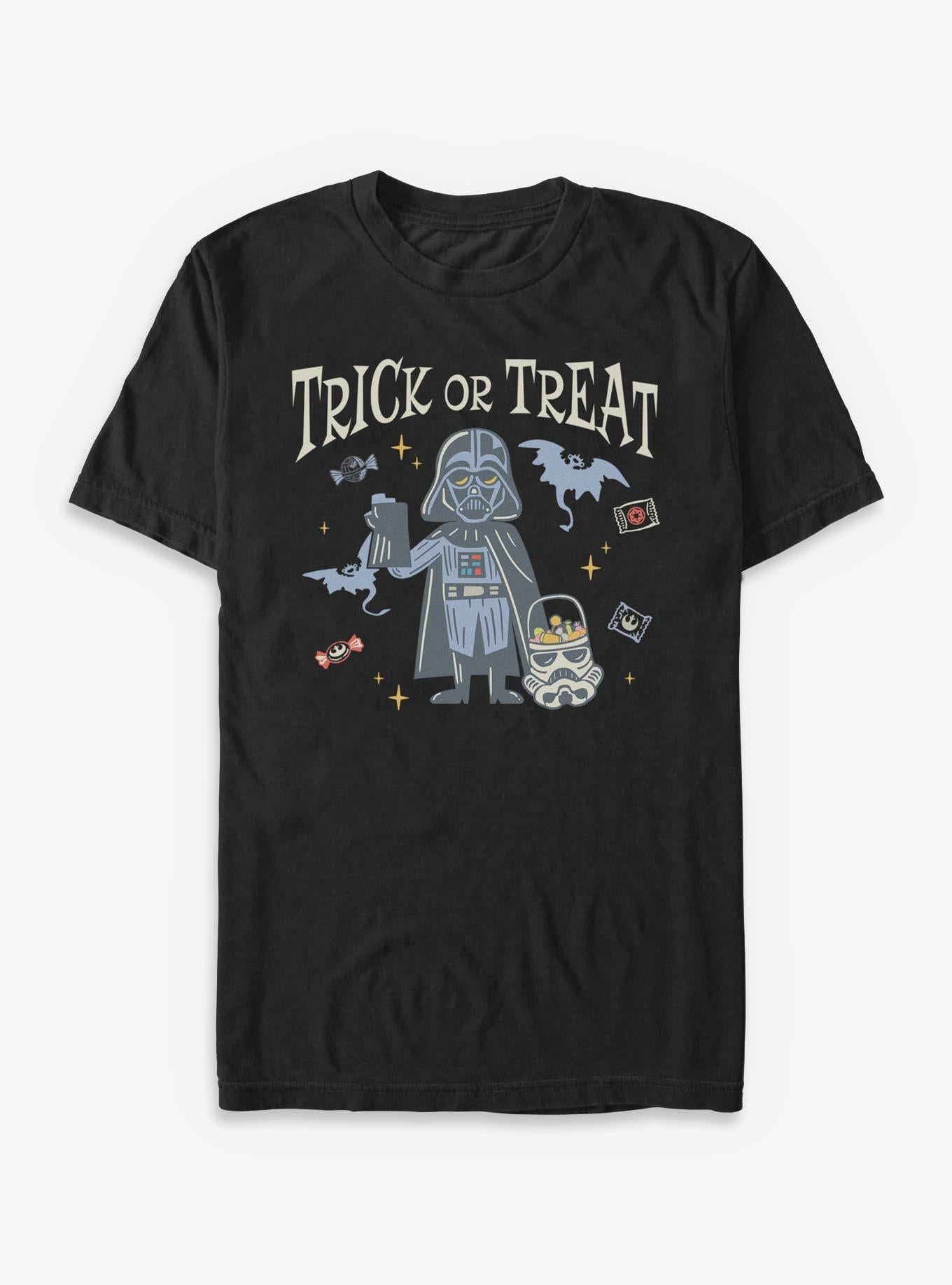 Star Wars Vader Trick Or Treat T-Shirt