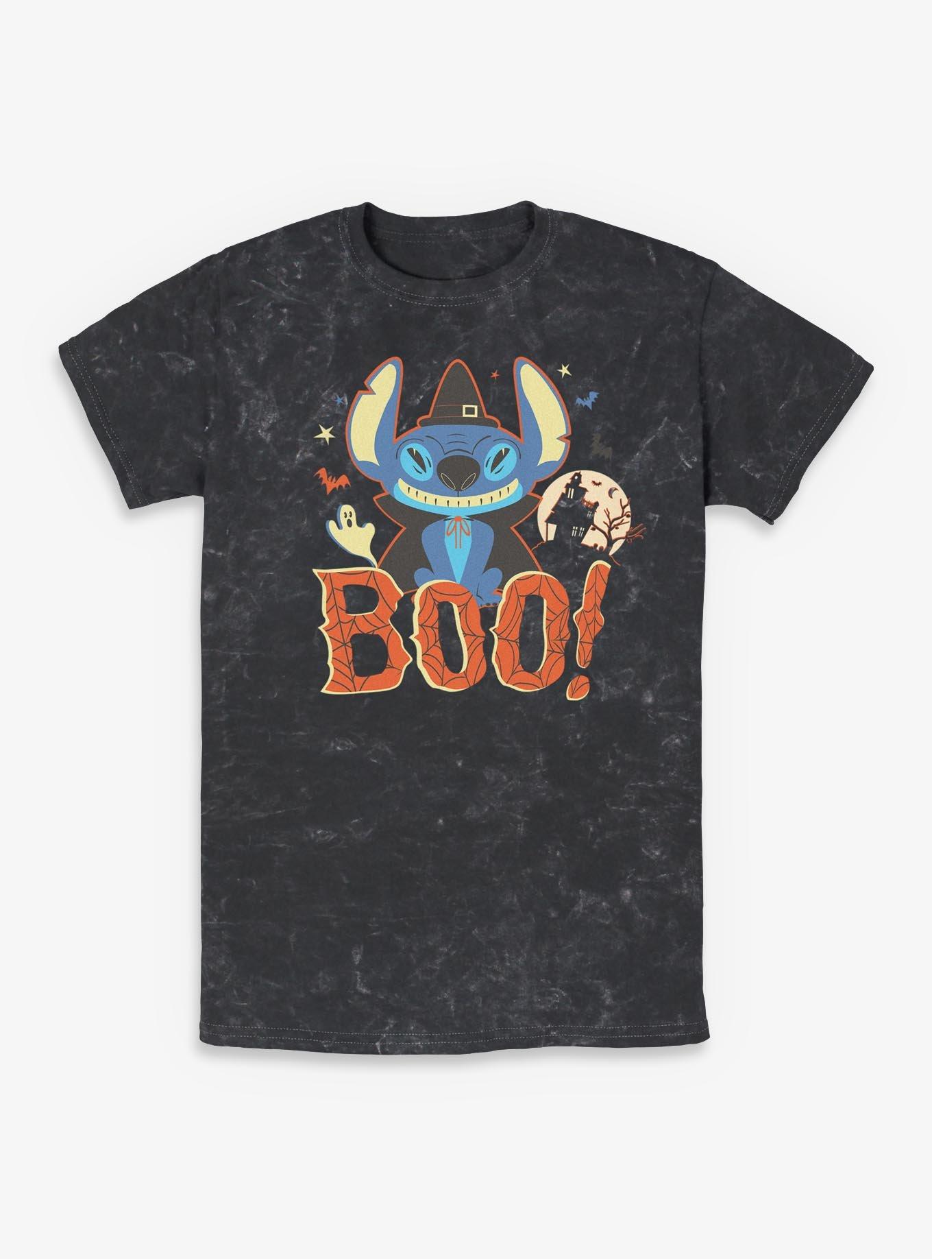 Disney Lilo & Stitch Halloween Witch Costume Mineral Wash T-Shirt