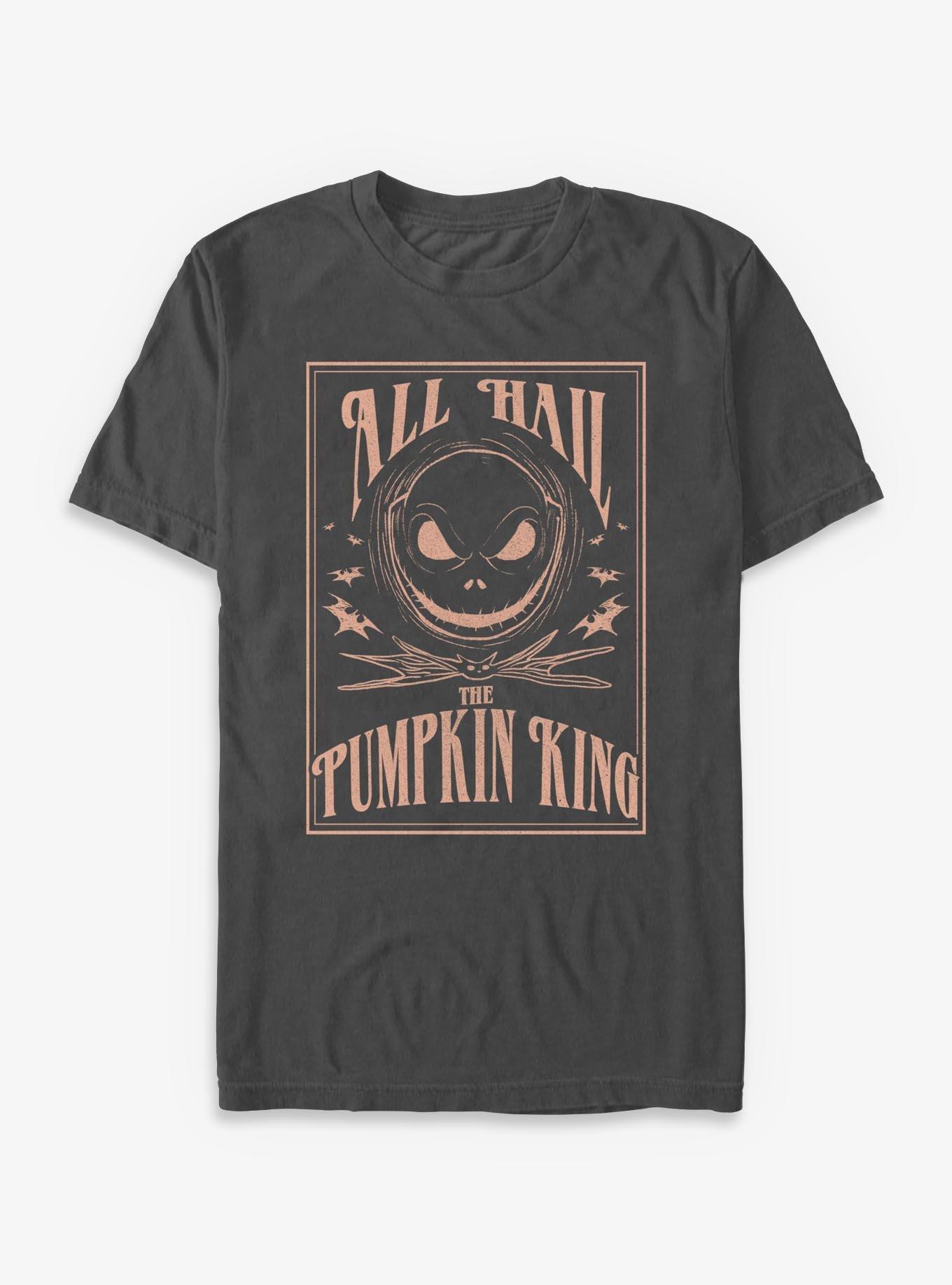 Disney The Nightmare Before Christmas Hail The Pumpkin King TShirt T-Shirt | Holiday Edition | Limited Christmas Style