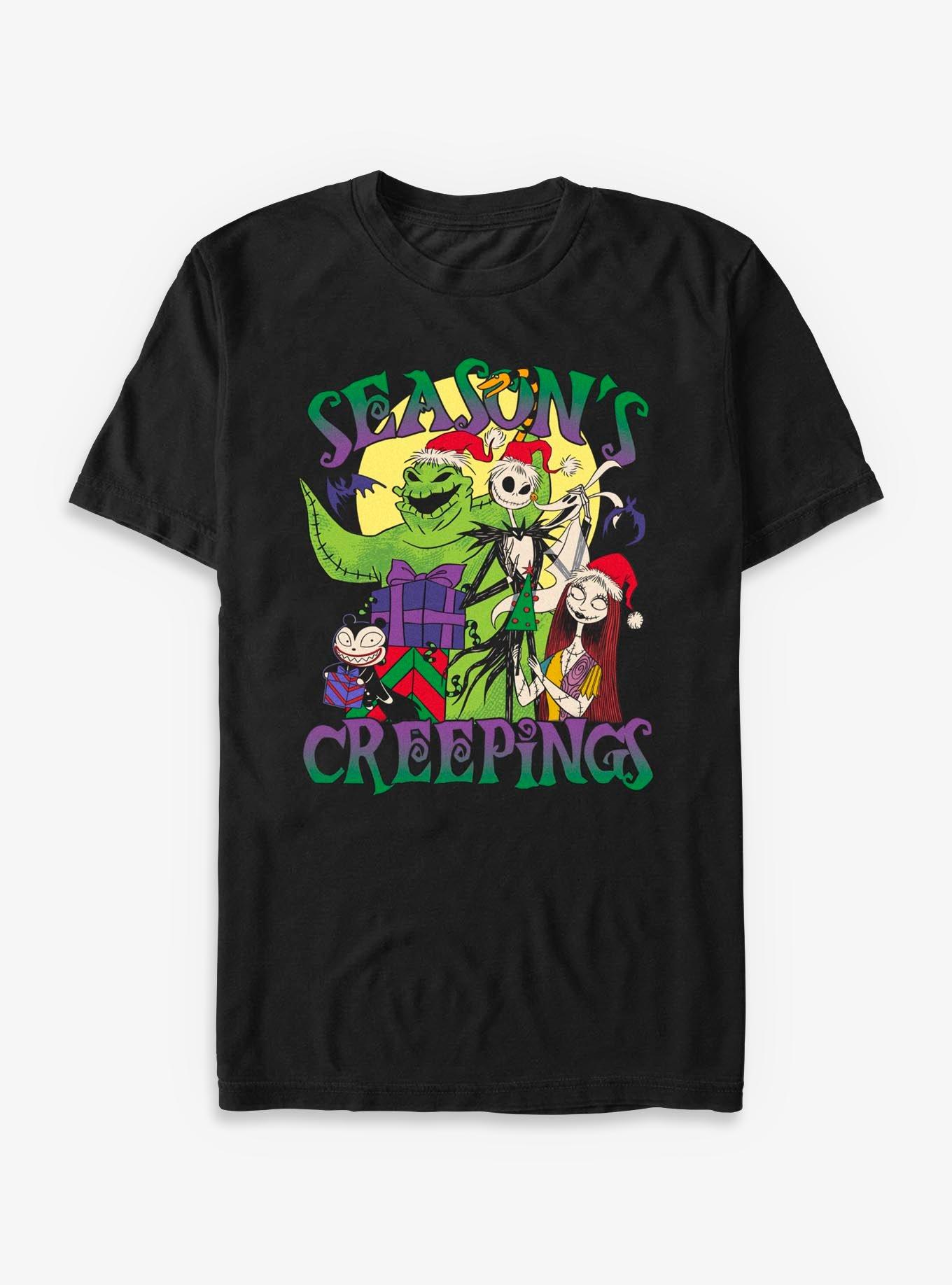 Disney The Nightmare Before Christmas Seasons Creepings TShirt T-Shirt | Holiday Edition | Limited Christmas Style