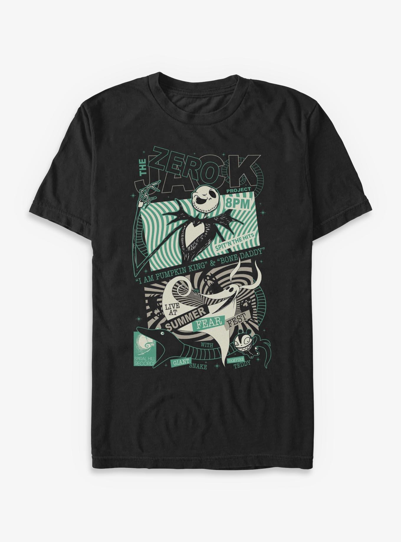 Disney The Nightmare Before Christmas Jack Zero Poster TShirt Poster | Seasonal Must-Have | Limited Christmas Style