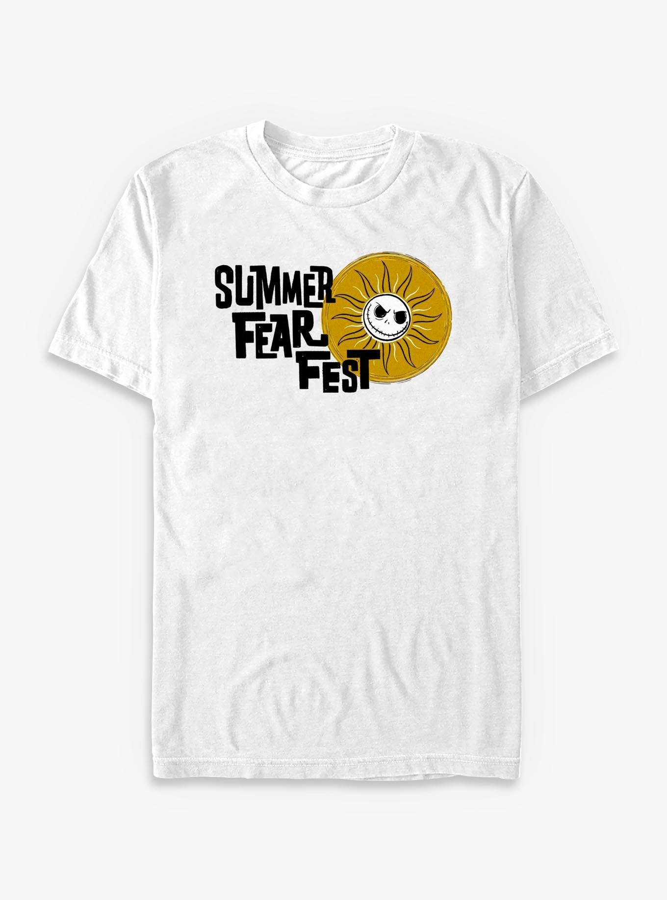 Disney The Nightmare Before Christmas Dis Summer Fear Fest TShirt T-Shirt | Top Trending Graphic | Perfect Holiday Gift