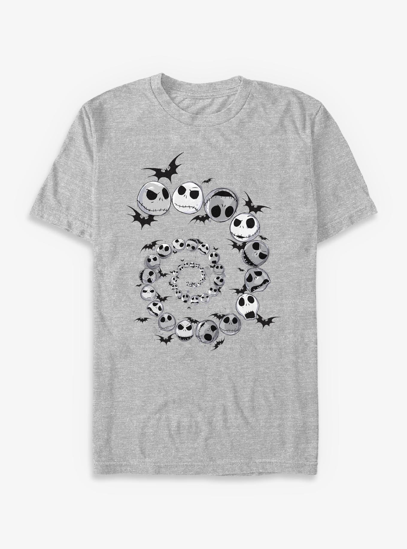 Disney The Nightmare Before Christmas Spiral Jack Head TShirt T-Shirt | Best-Selling Design | Limited Christmas Style