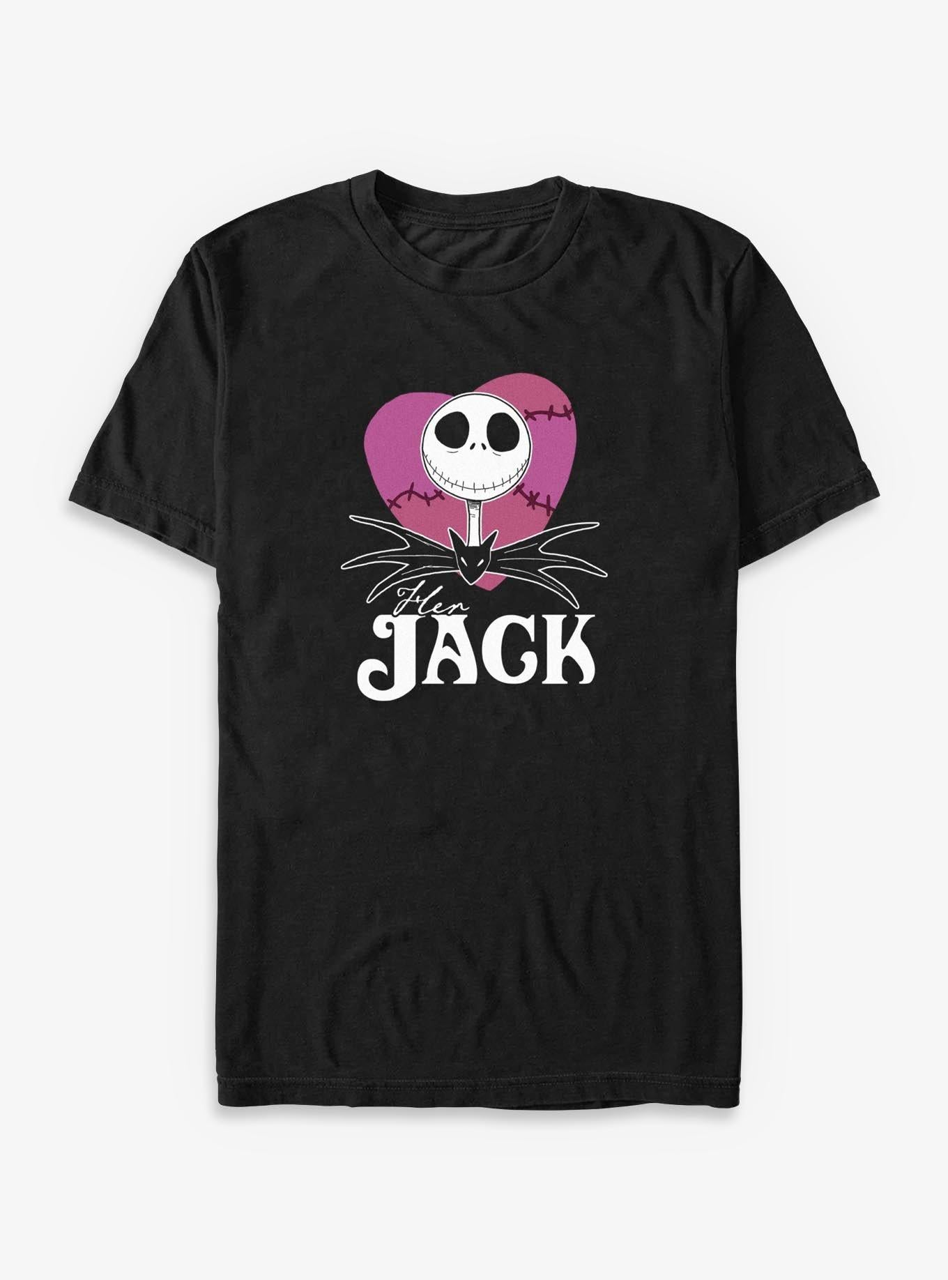 Disney The Nightmare Before Christmas Her Jack TShirt T-Shirt | High-Quality Print | Perfect Holiday Gift