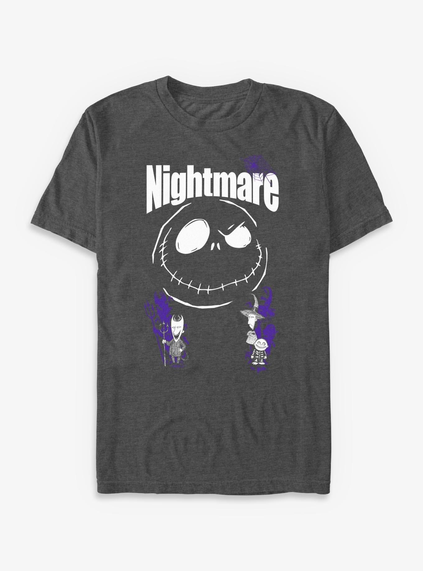 Disney The Nightmare Before Christmas Overlay Jack TShirt T-Shirt | Seasonal Must-Have | Trending Festive Apparel