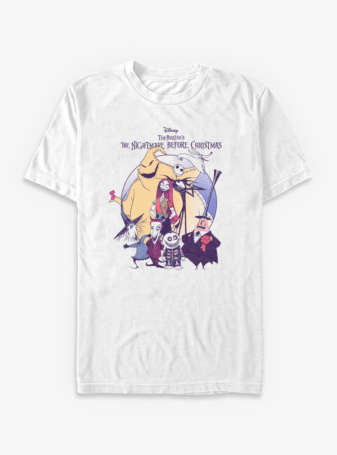 Disney The Nightmare Before Christmas Nightmare Group TShirt T-Shirt | Best-Selling Design | Limited Christmas Style