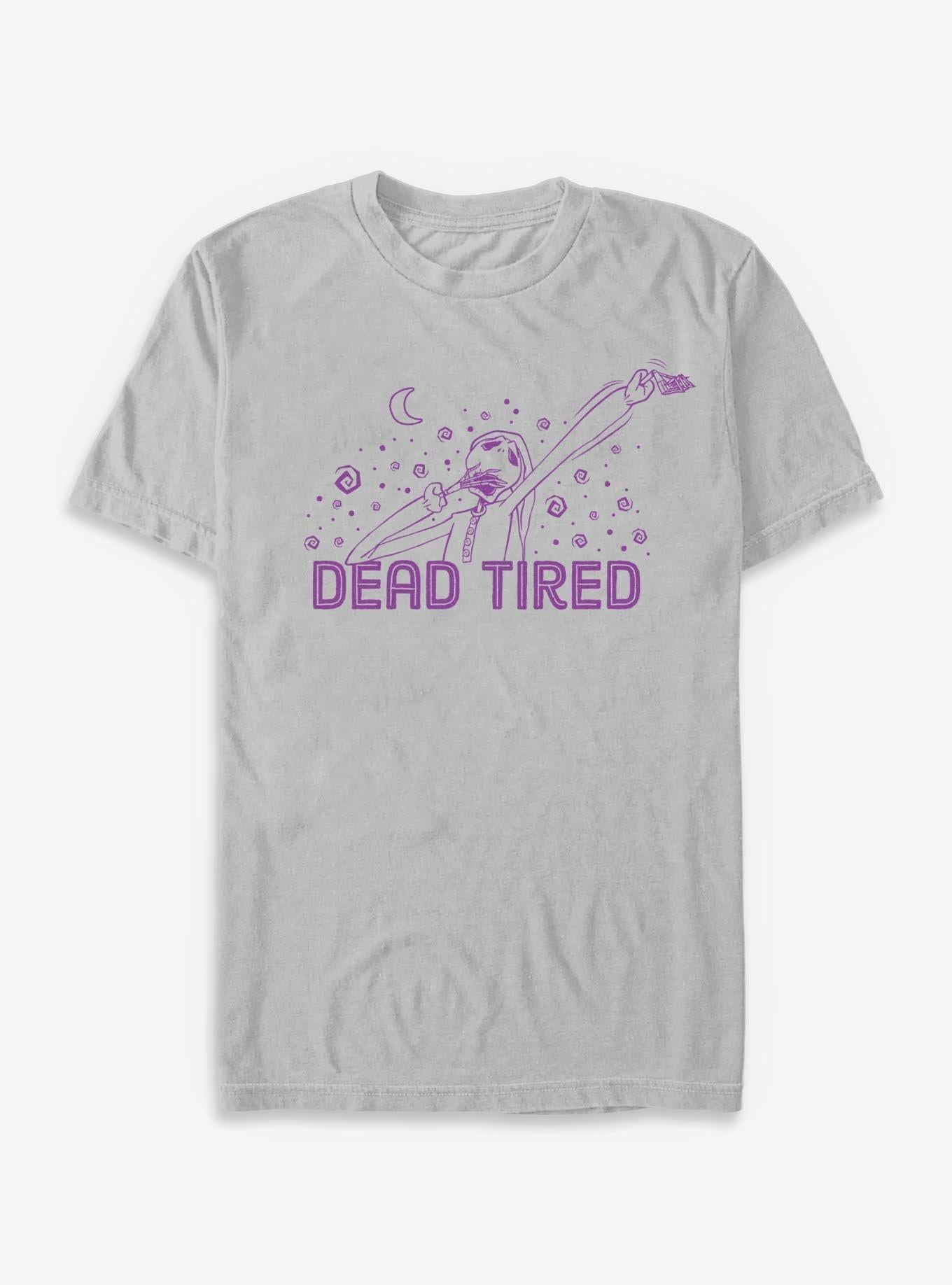 Disney The Nightmare Before Christmas Jack Is Dead Tired TShirt T-Shirt | Cute Festive Style | Trending Festive Apparel