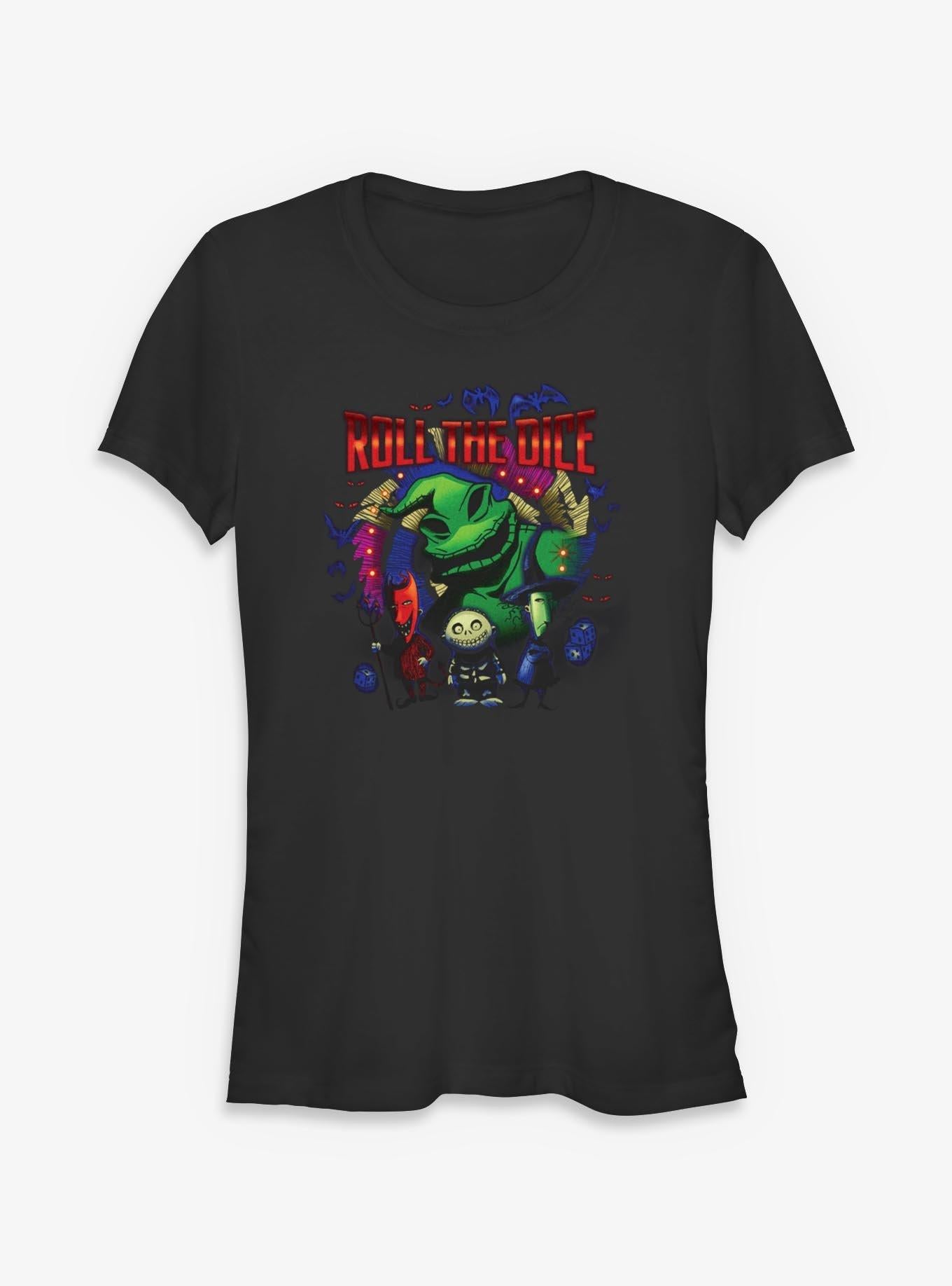 Disney The Nightmare Before Christmas Oogie Roll The Dice Girls TShirt T-Shirt | Top Trending Graphic | Perfect Holiday Gift