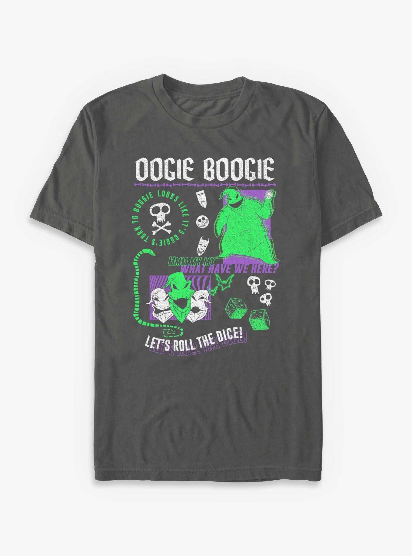 Disney The Nightmare Before Christmas Oogie Boogie Multi Hit Garment Dye TShirt T-Shirt | Best-Selling Design | Top Pick For Gifting