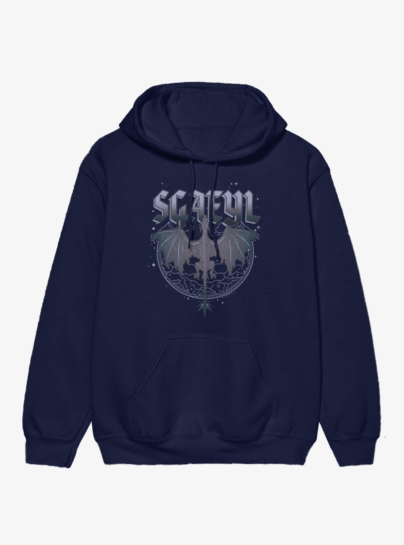 Fourth Wing Sgaeyl Daggertail Flight Hoodie Hot Topic Exclusive