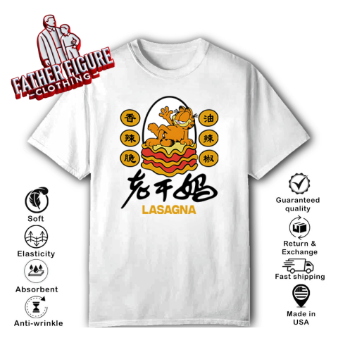 Garfield Lasagna Chili Oil T Shirt