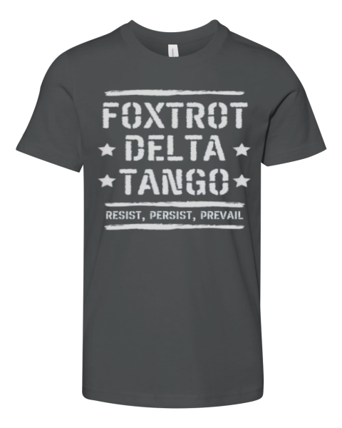 Foxtrot Delta Tango Not Subtle Anti Trump Premium Youth T Shirt